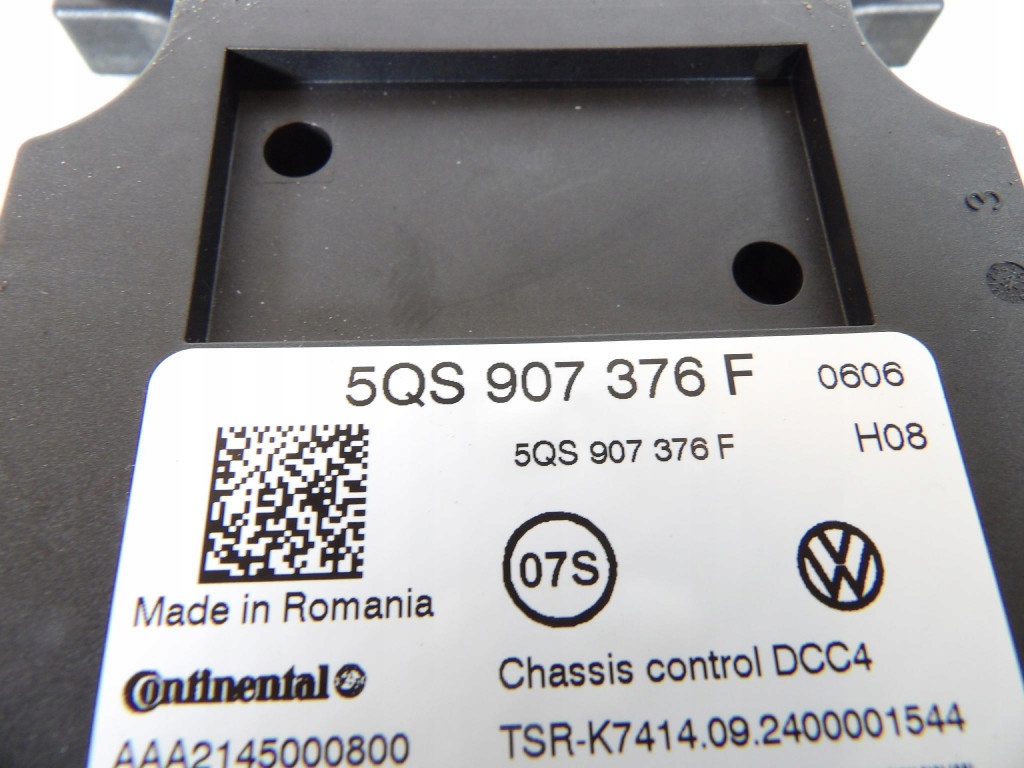SKODA SUPERB IV 4 2.0TSI 4X4 control unit springing 5QS907376F