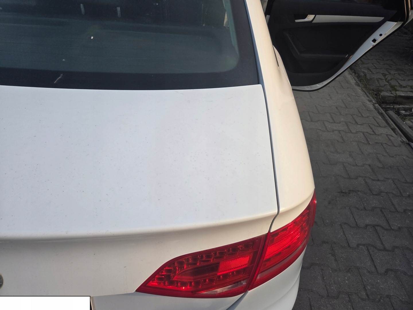 boot door cover boot AUDI A4 B8 sedan LY9C