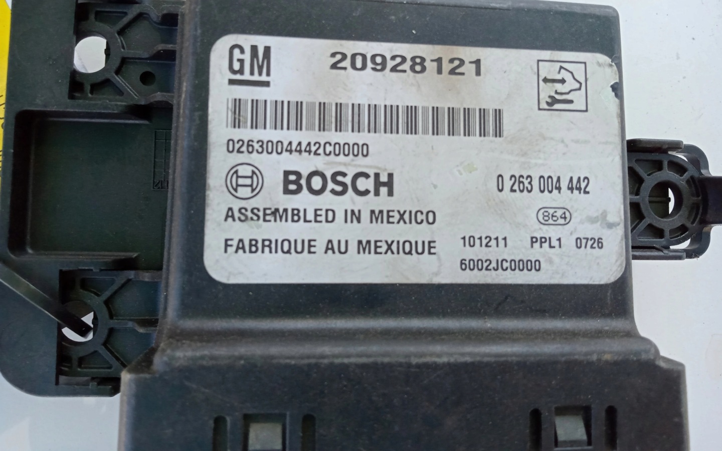 module control unit PARKTRONIKA PDC OPEL INSIGNIA