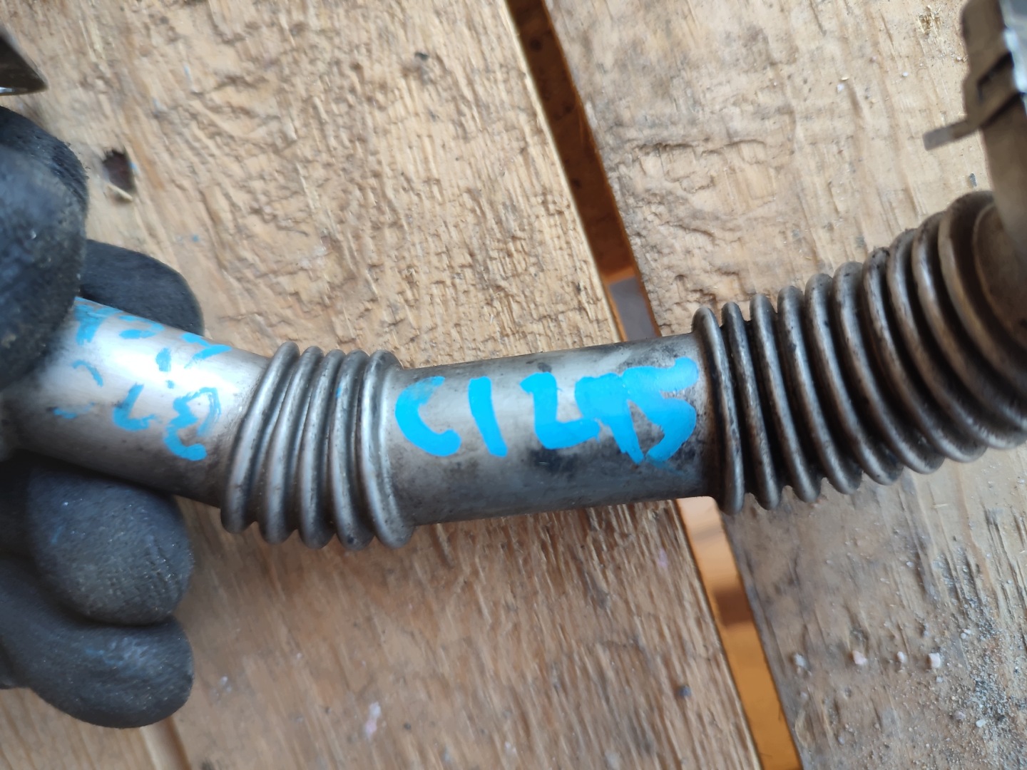pipe hose wiring EGR OPEL CDTI