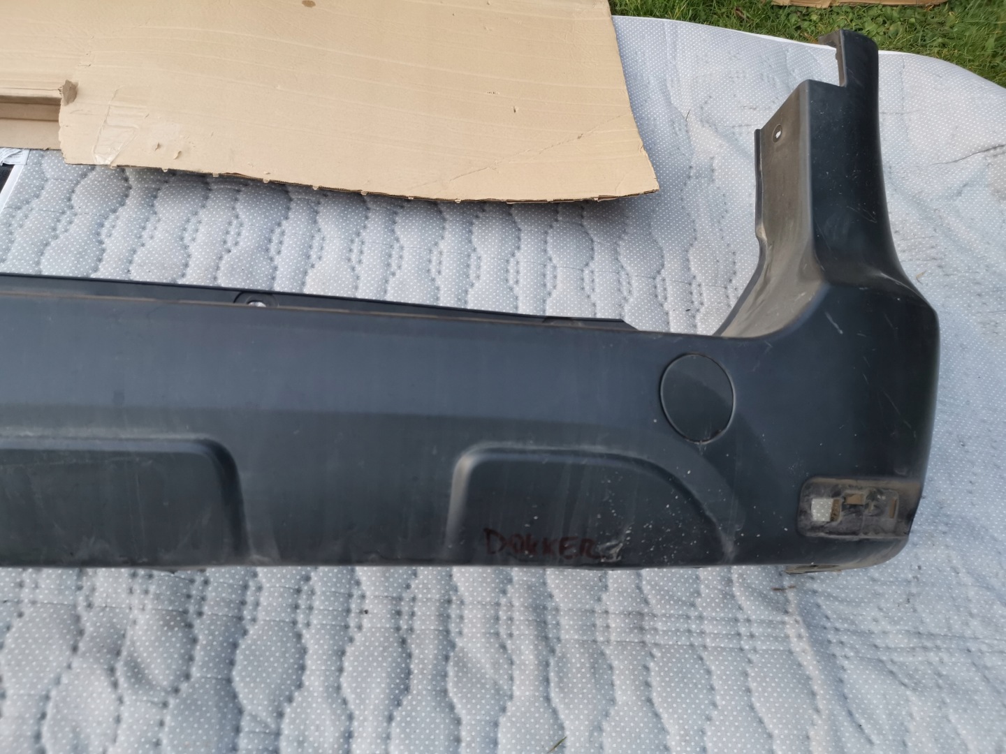 DACIA DOKKER STEPWAY 12- bumper rear rear part 850222638r