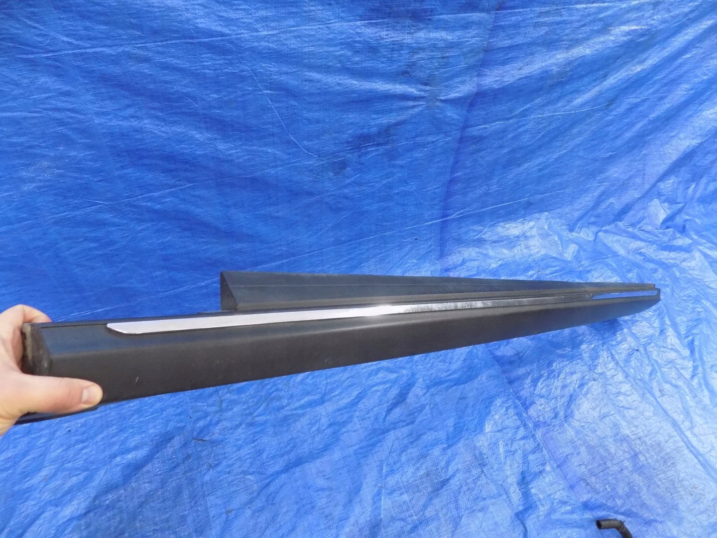 moulding threshold left CHROM MERCEDES ML W166 13R