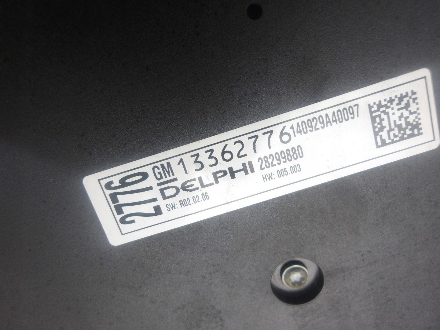 OPEL MERIVA B LIFT 13-17 control panel RADIEM 13362776 OE