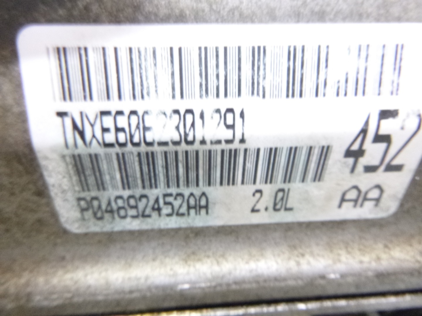 engine Chrysler Sebring Cabrio 2.0 2005r. Kompresja !!!