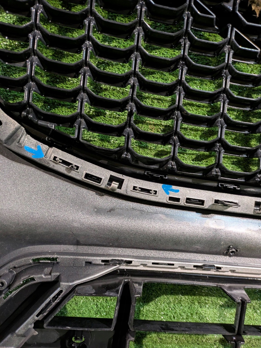 front bumper front VOLVO XC60 XC-60 II LIFT R-design NR.8146
