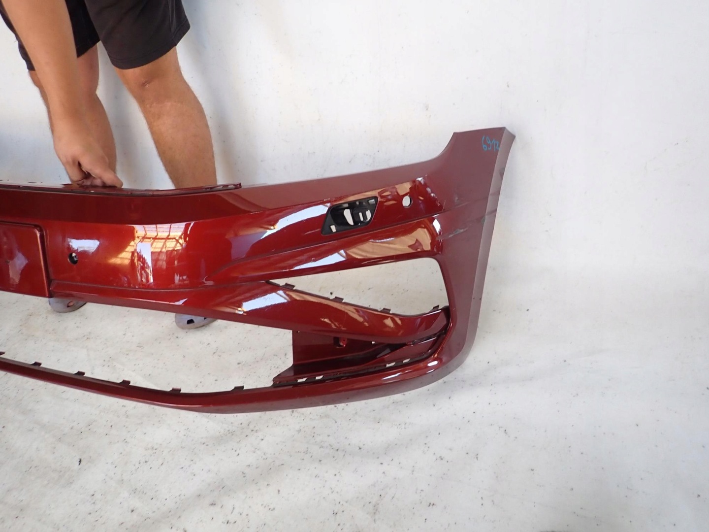 VW GOLF SPORTSVAN LIFT 18-20 bumper front front washer 4XPDC