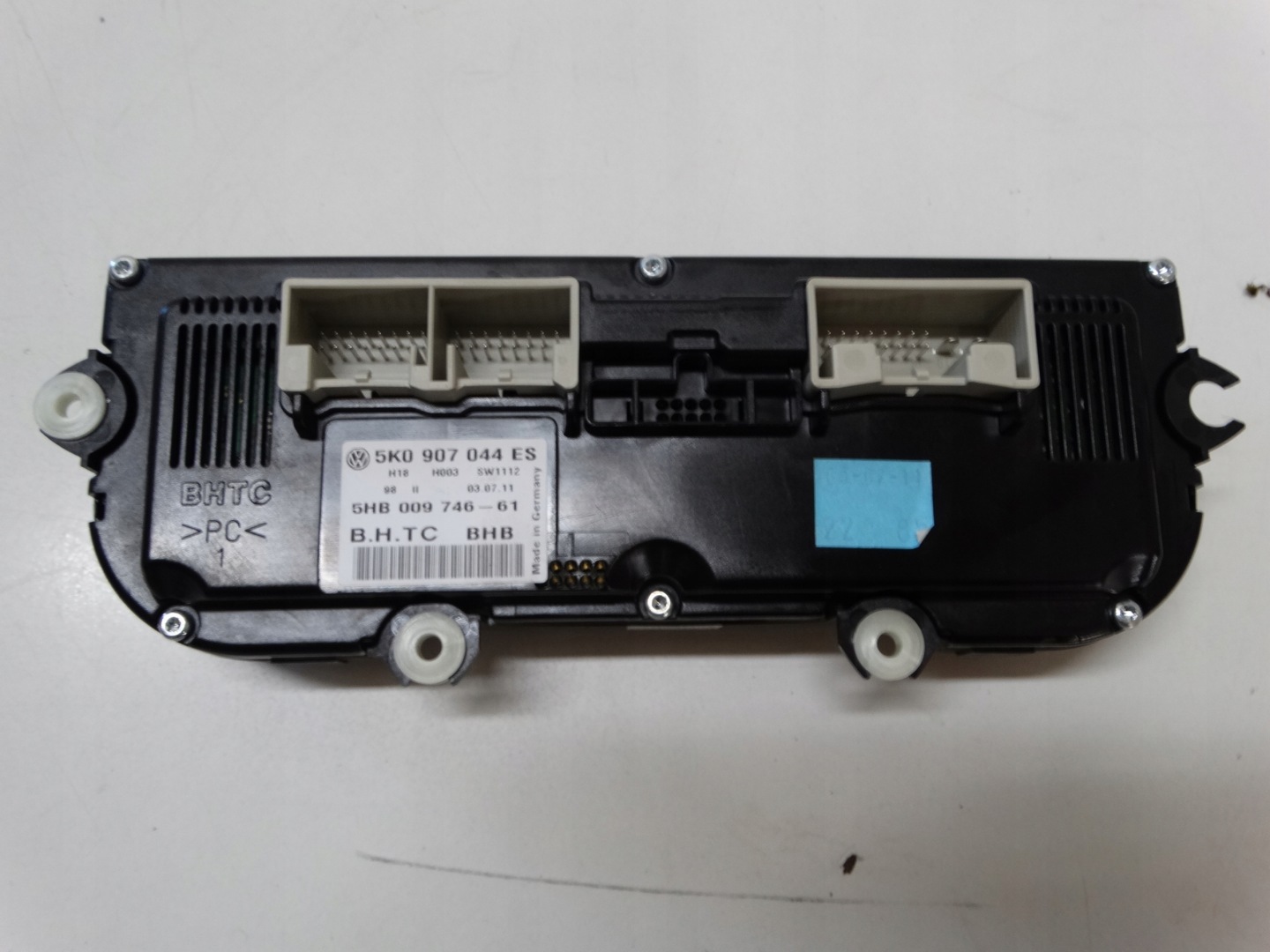 PANEL Bouches buses Climatisateur air conditionné VOLKSWAGEN 5KO907044ES