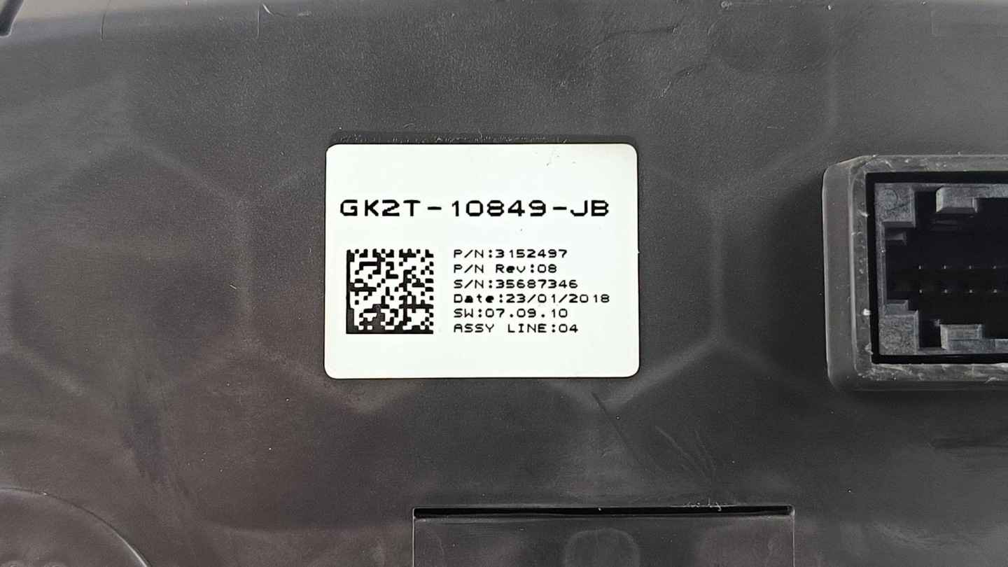 dials clock GK2T-10849-JB FORD TRANSIT MK8