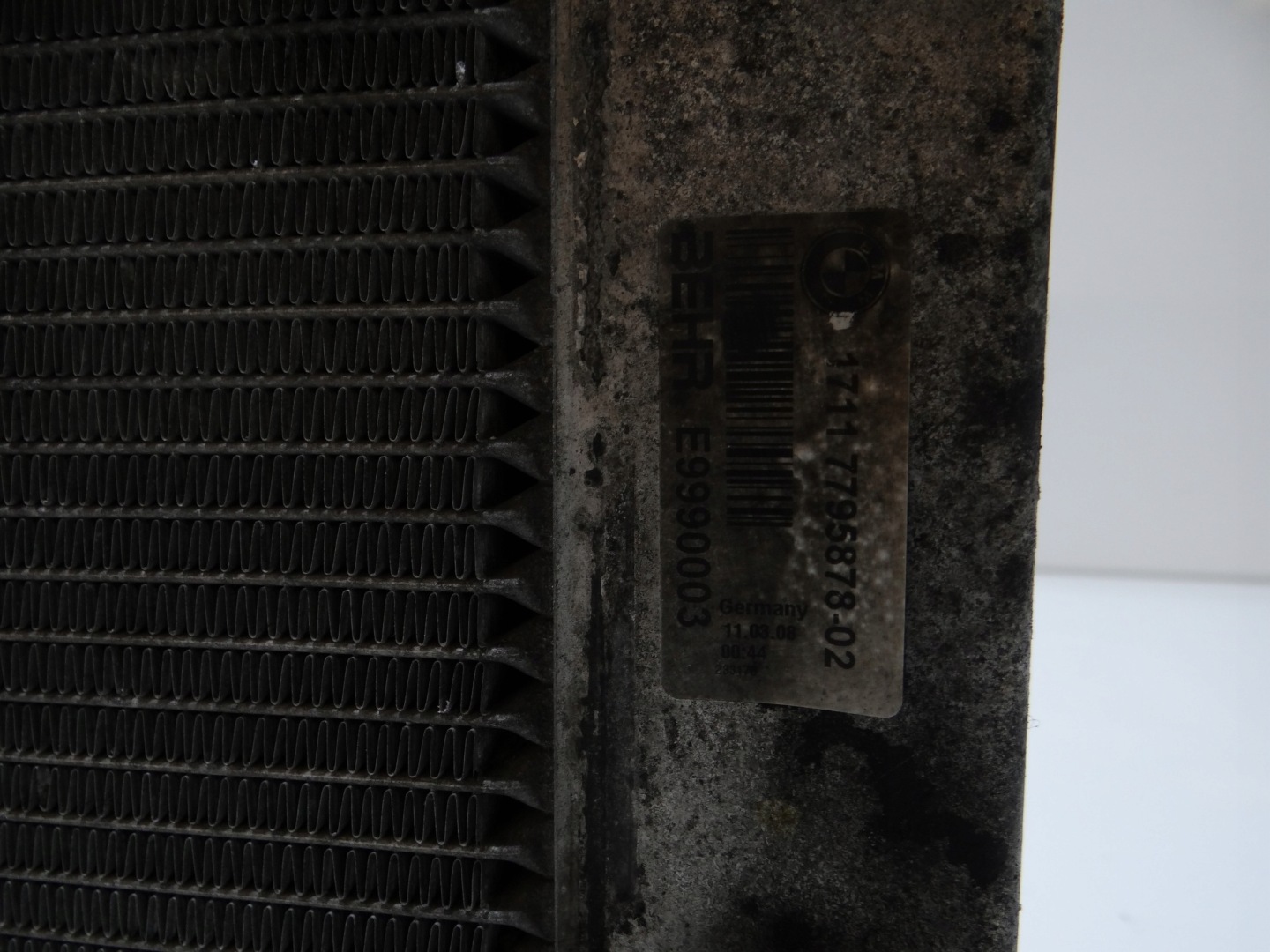 water cooler BMW E60 E61 N47D20A 2.0D OE 7795878