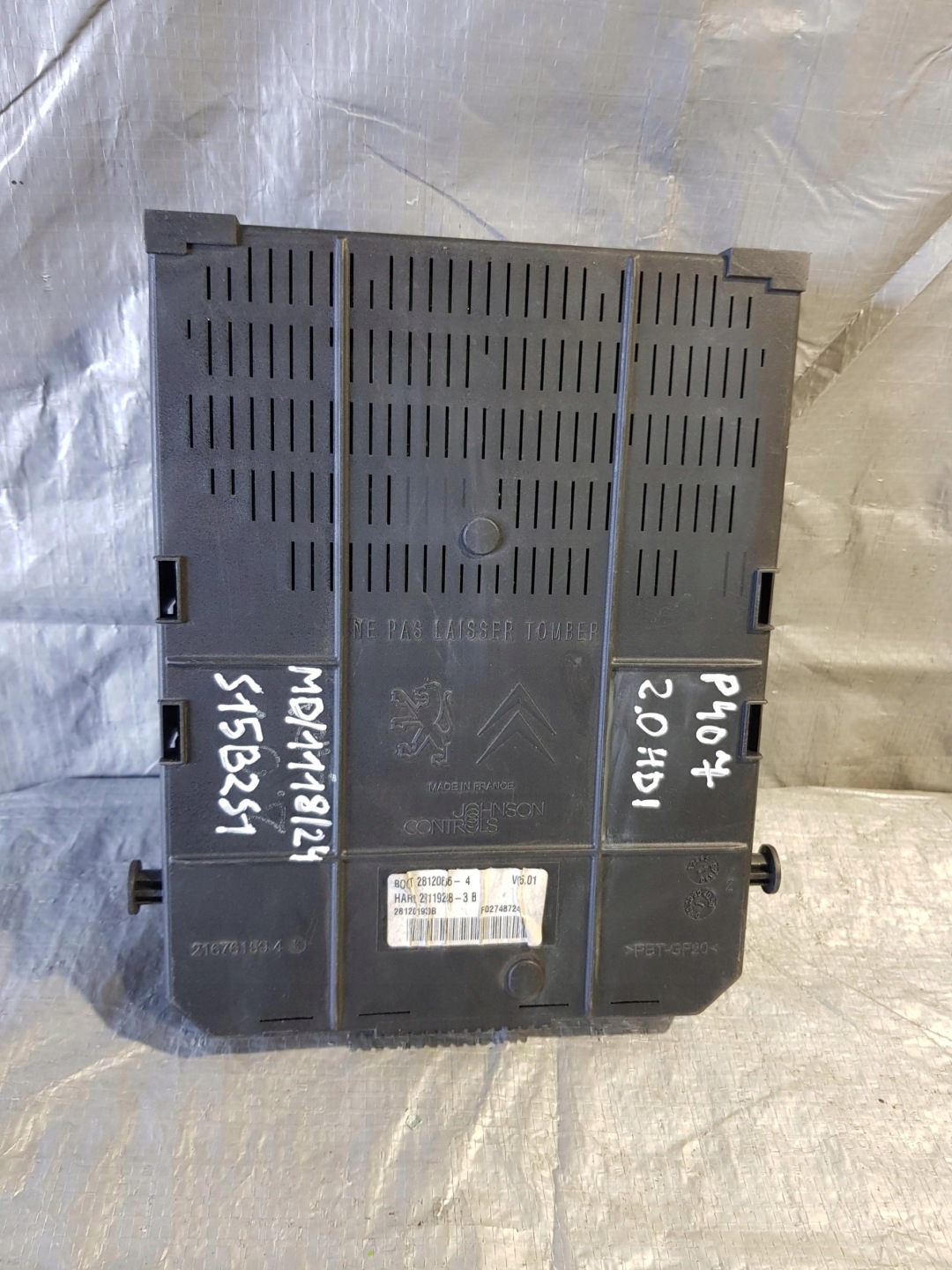 PEUGEOT 407 2.0 HDI module BSI 96640590800R