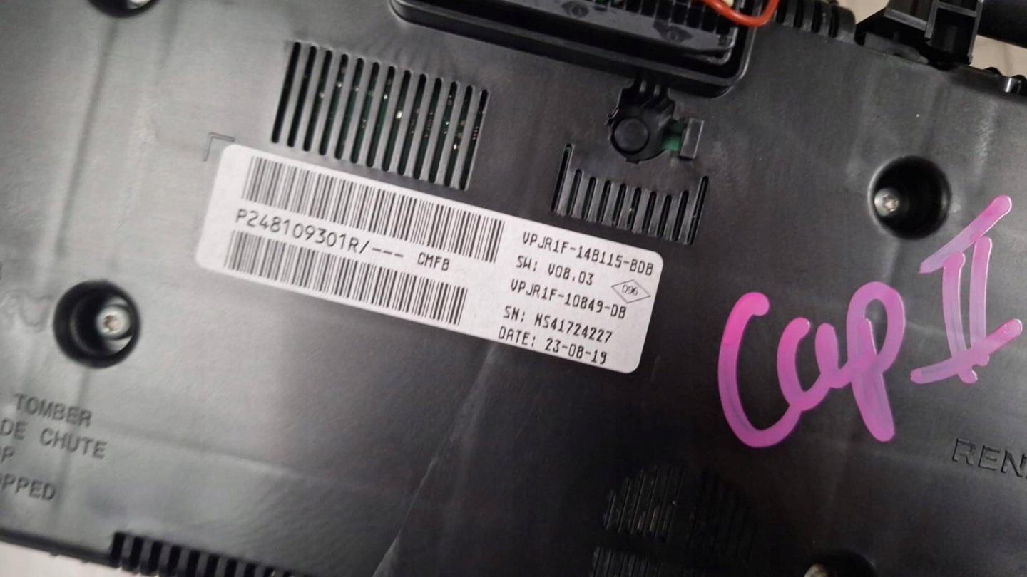dials Renault Captur II 1.0 1.3 TCE 248109301R