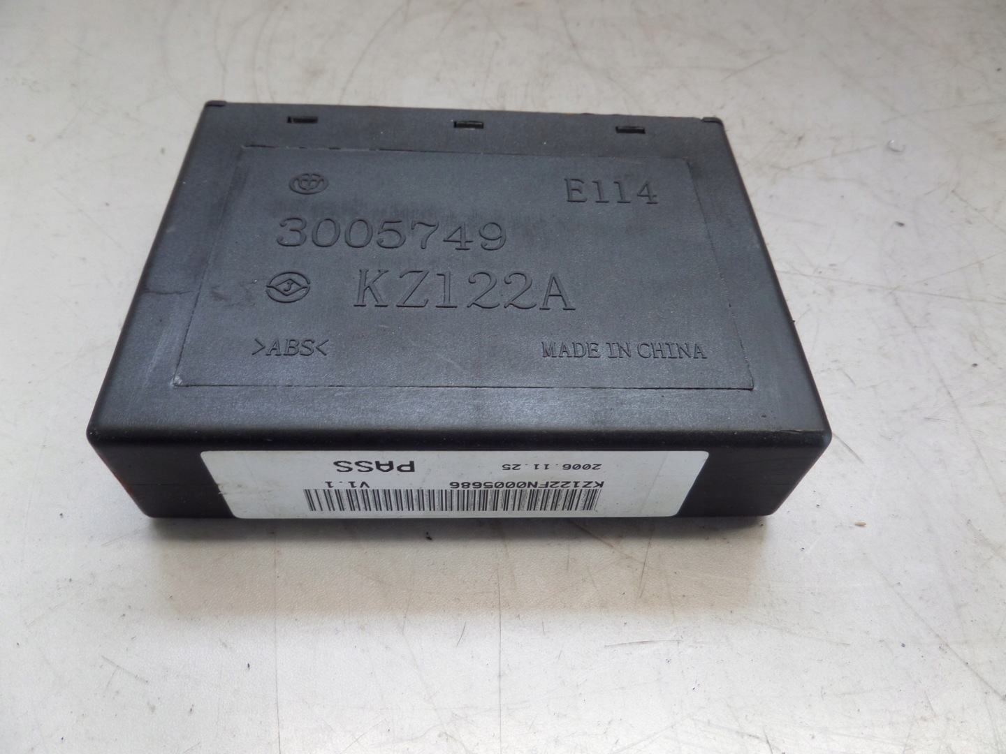 module control unit relay 3005749 BRILLIANCE BS6