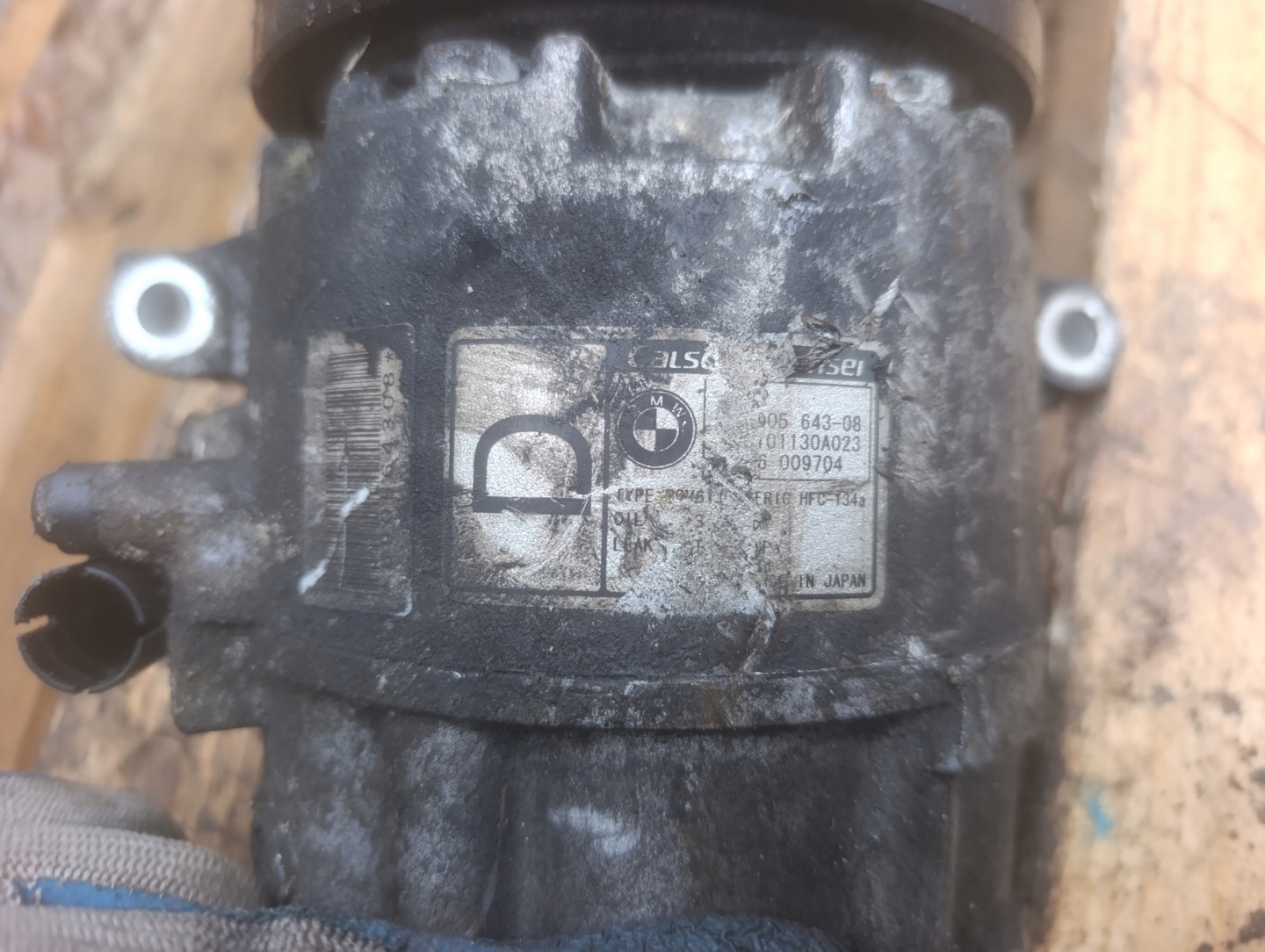compressor compressor; of the air conditioning BMW E46 E83 X3 2.0D M47 6905643
