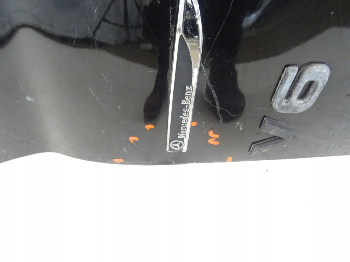 MERCEDES ML 164 right fender front front