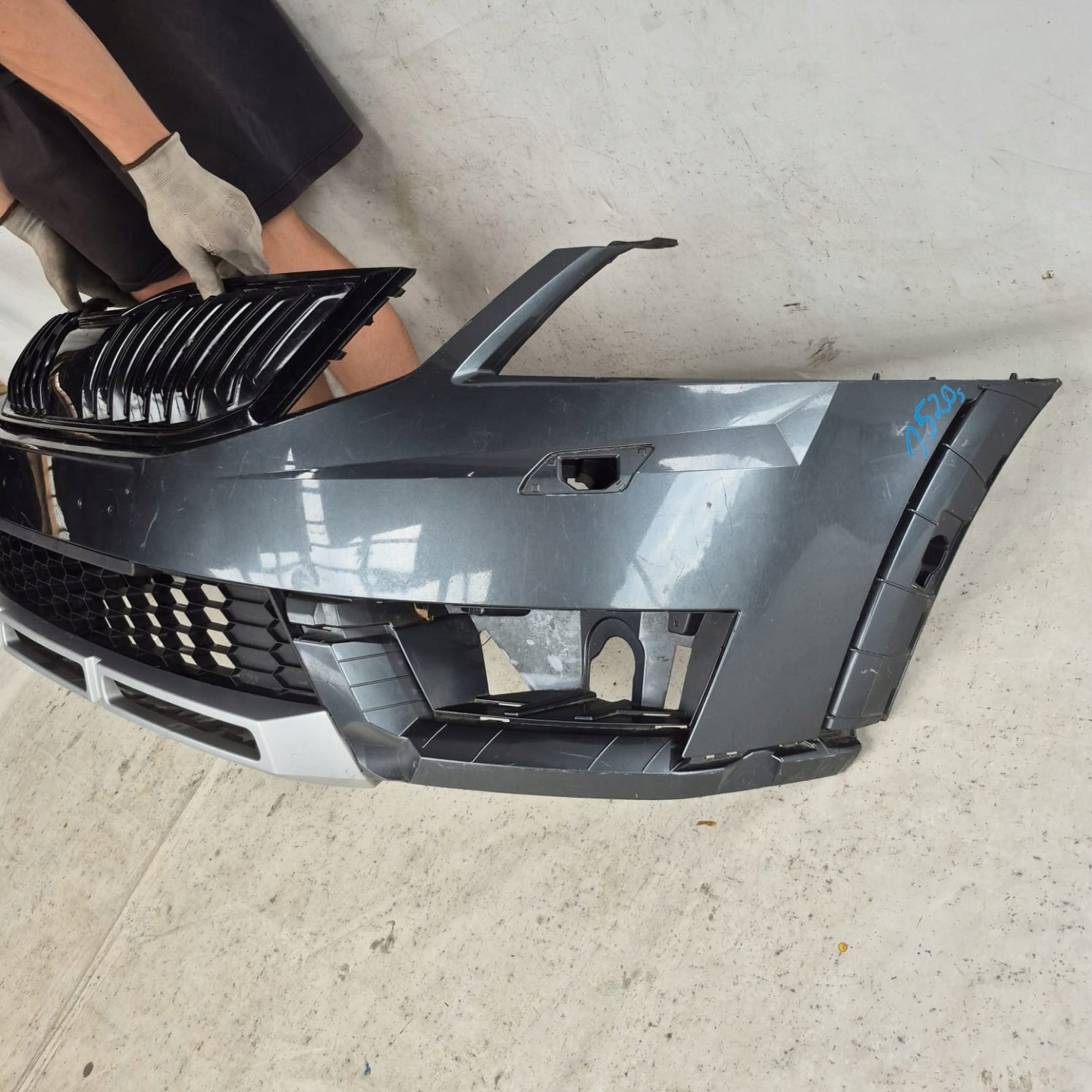 SKODA OCTAVIA III LIFT SCOUT 17- bumper front front SPR