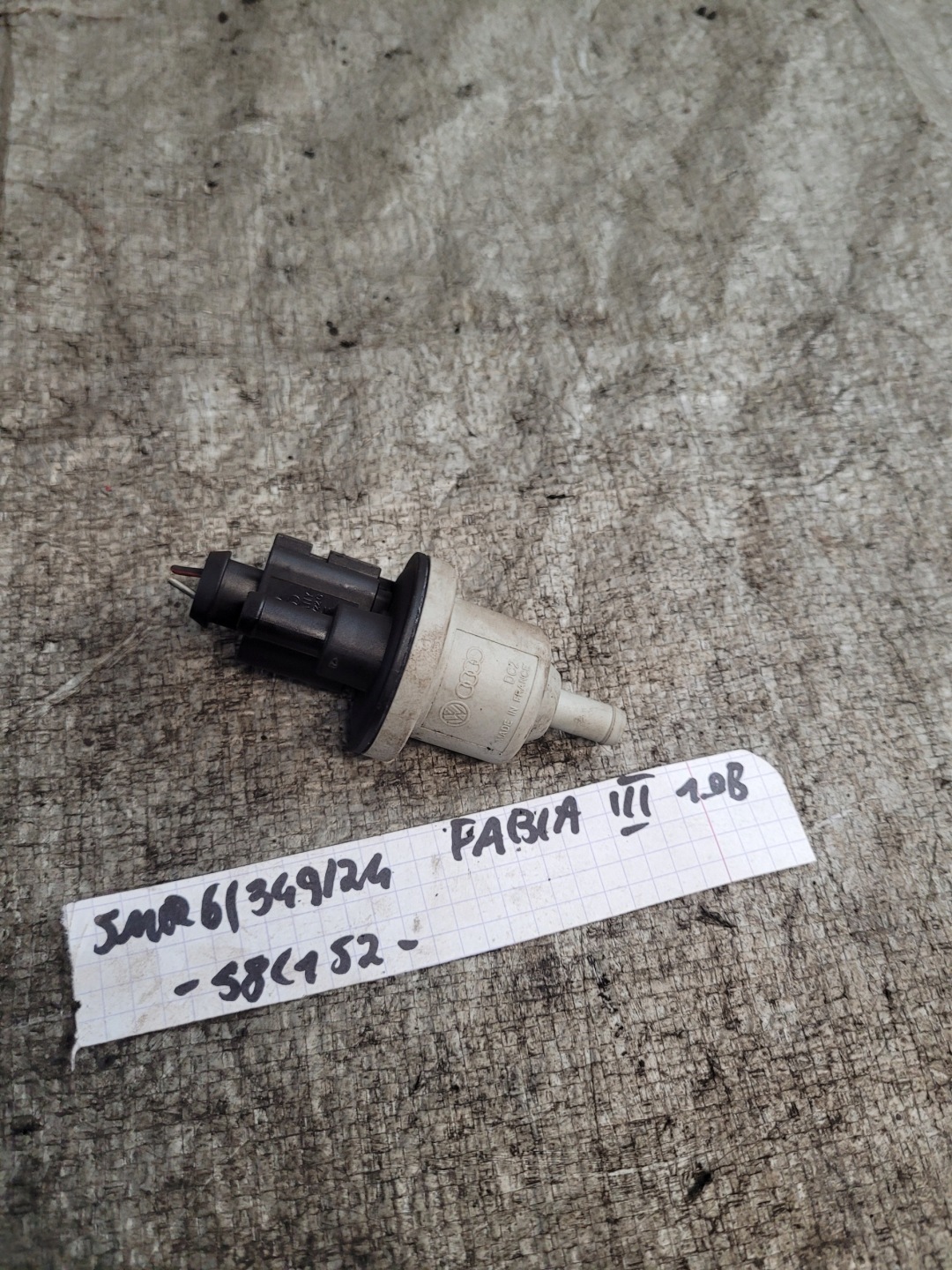 sensor entlüftungs SKODA FABIA III 1.0TSI