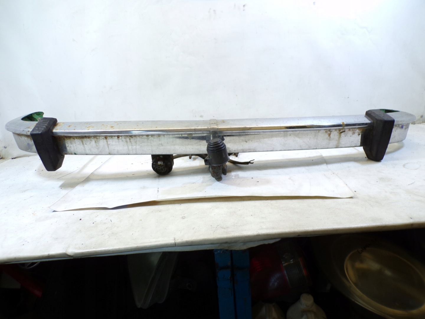 bumper rear rear part SKODA 105L Z HAKIEM