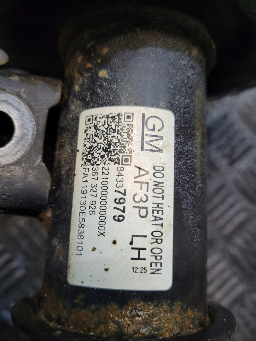 shock absorber front front right 84337980 OPEL INSIGNIA B 1.6 D CDTI