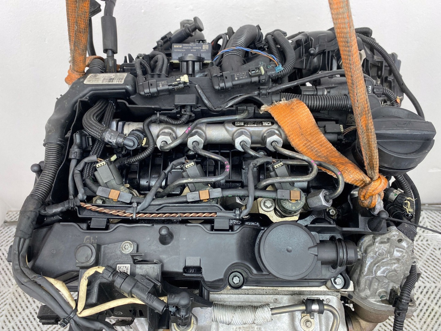 BMW 114d F20 B37 engine complete B37D15A 1.5d B37D15