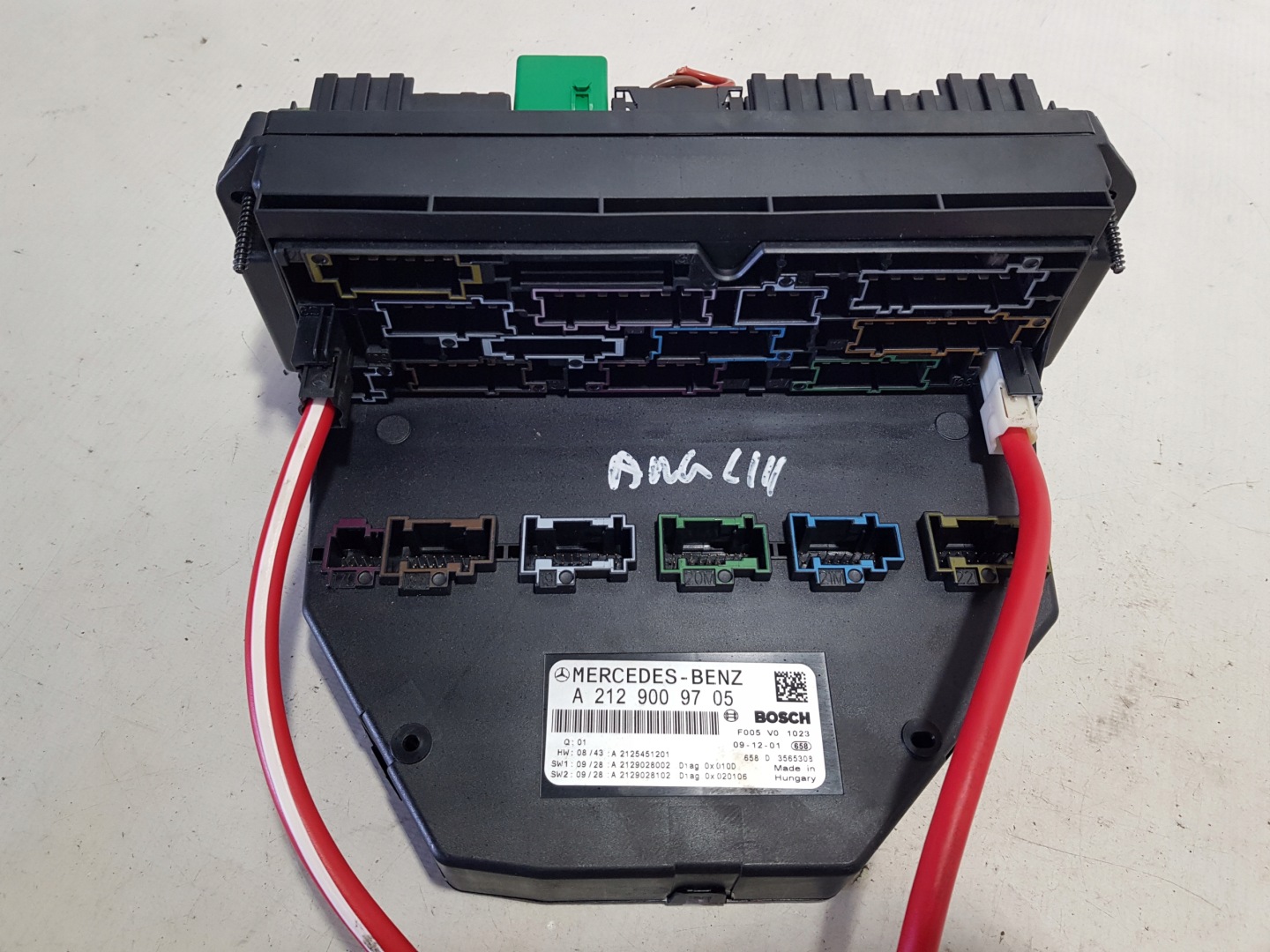 MERCEDES W212 W207 control unit module SAM 2129009705
