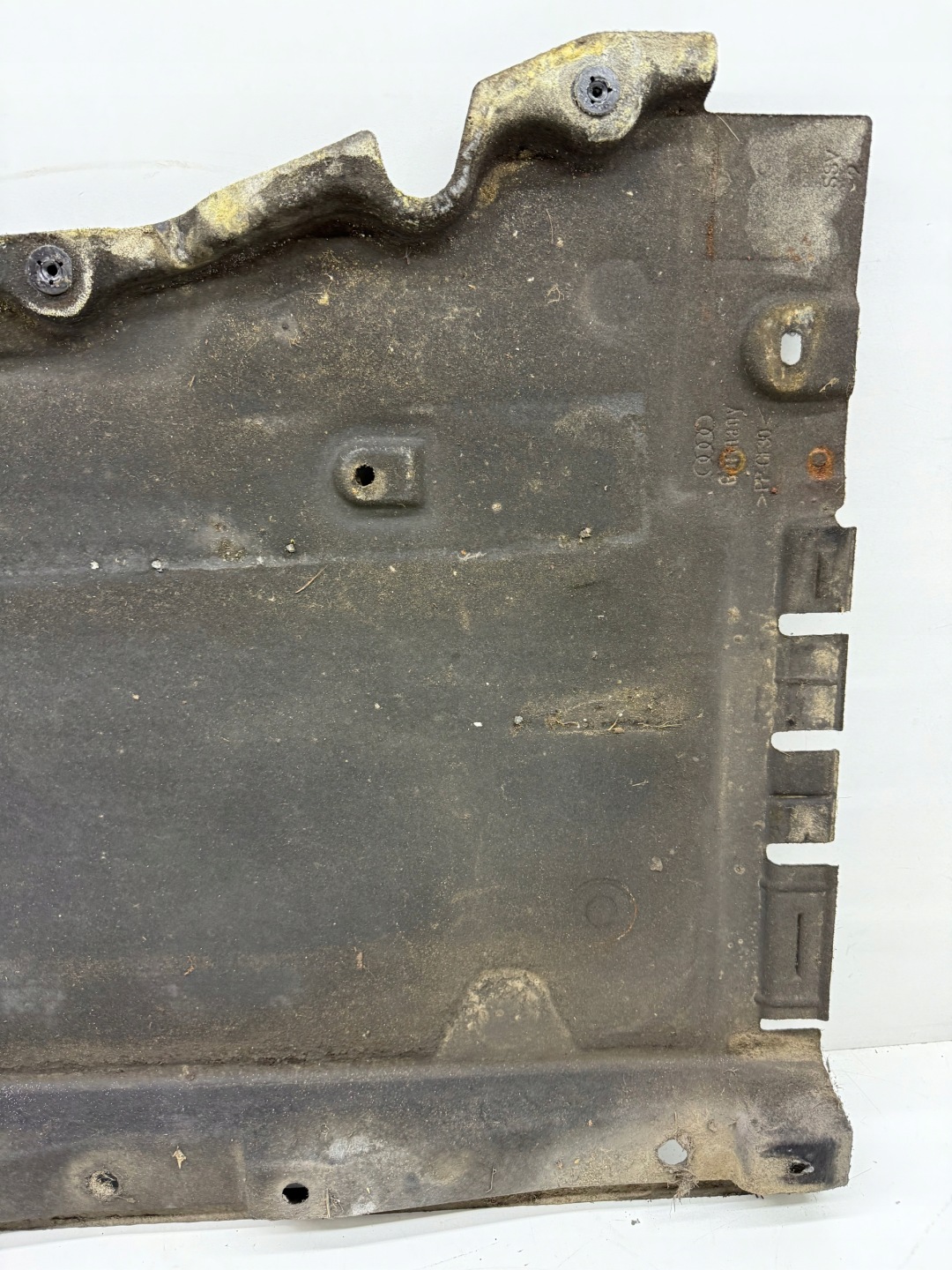 AUDI S6 A6 S7 A7 C7 cover przeciwblotna chassis left original!