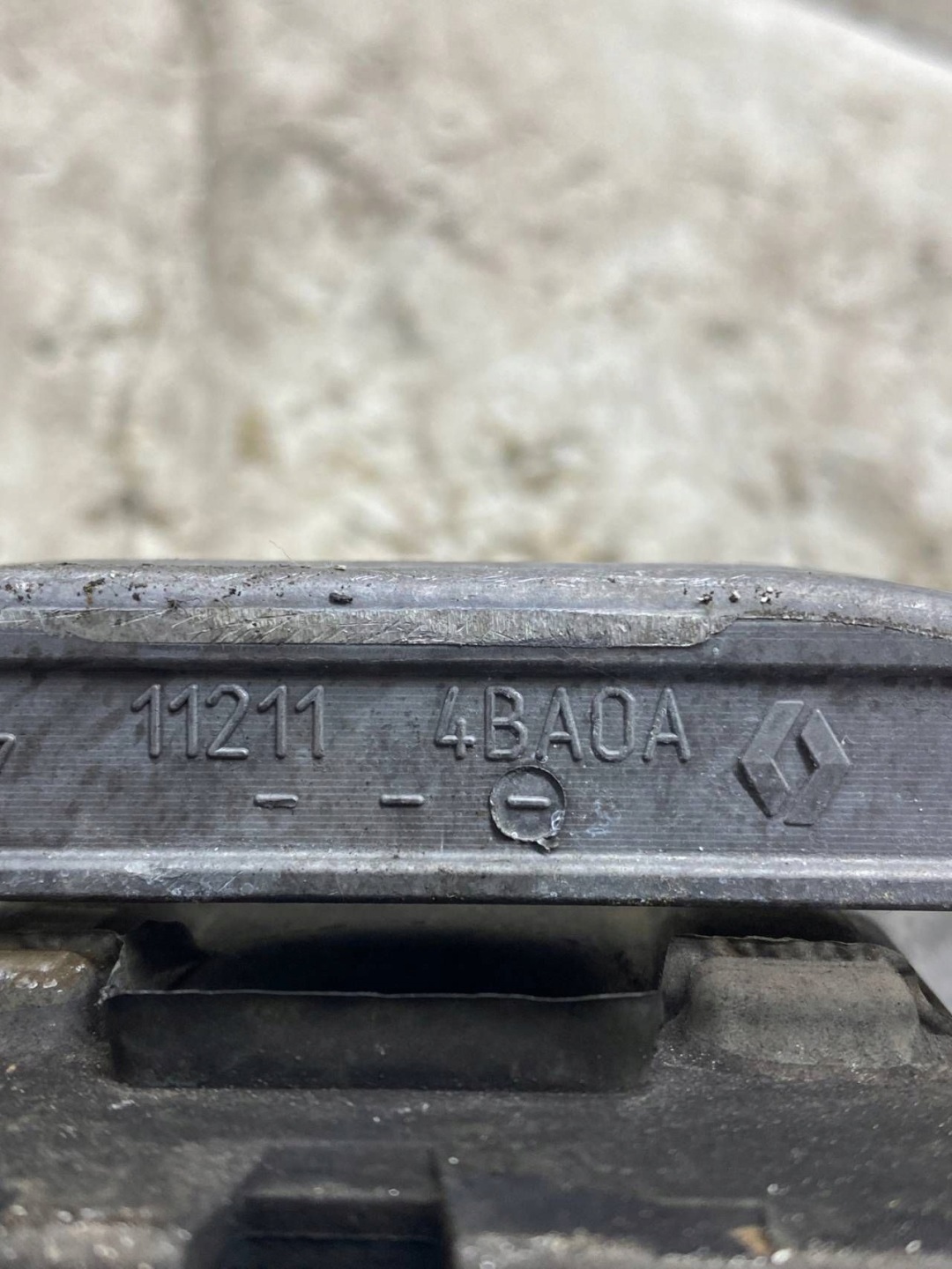 QASHQAI J11 1.6 DCI supporto airbag Supporto Motore 112114BA0A