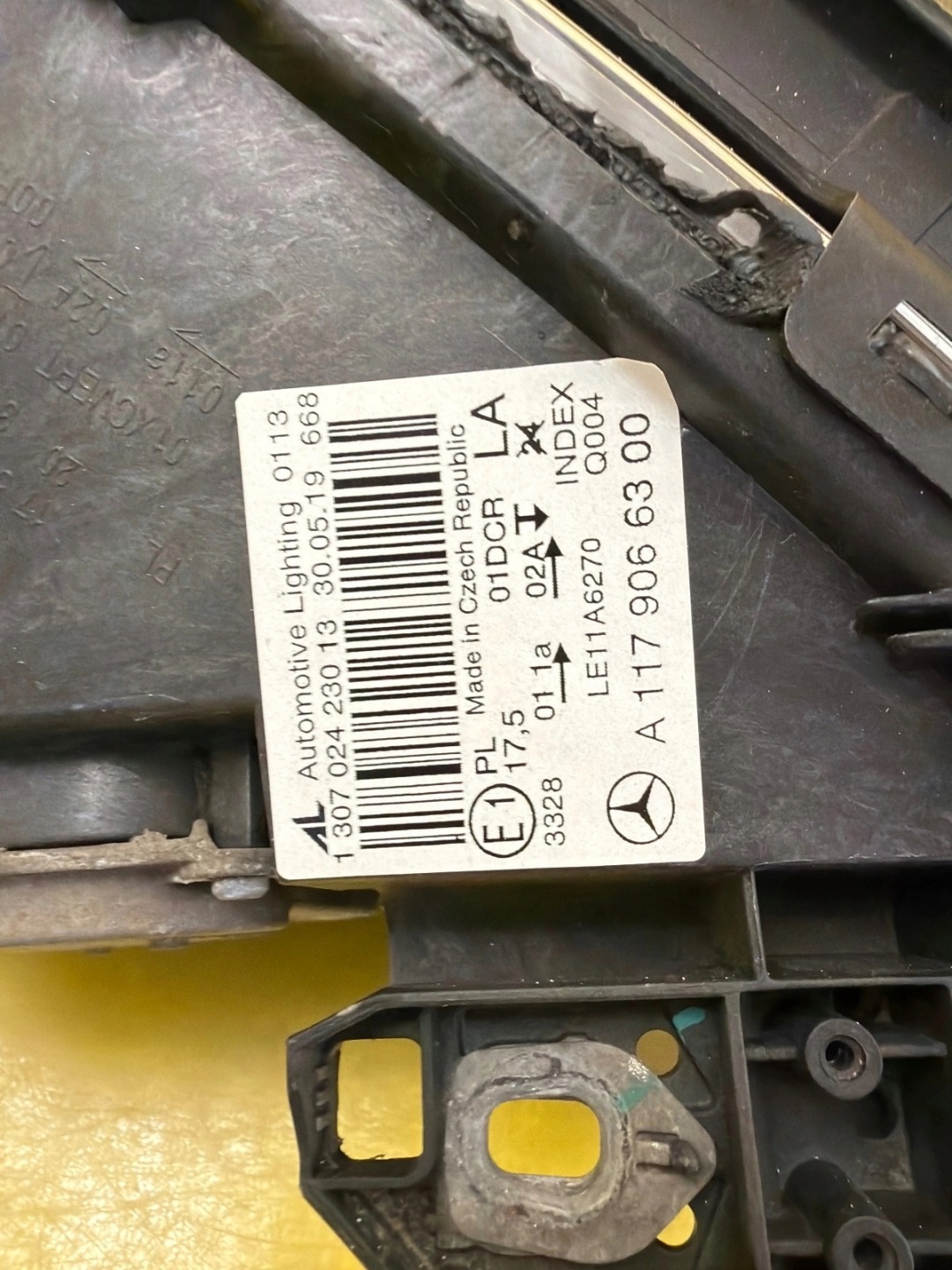 light left Mercedes CLA W117 Bi-Xenon A1179066300