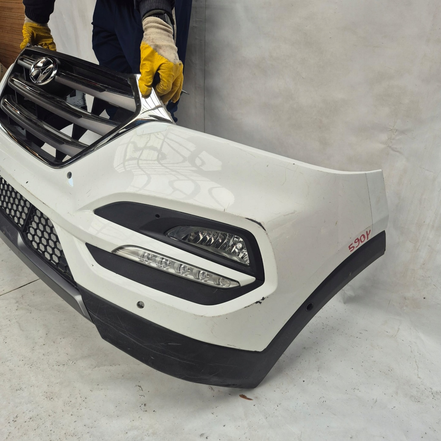 HYUNDAI TUCSON III 3 15- bumper front front PDC 86511-D7100