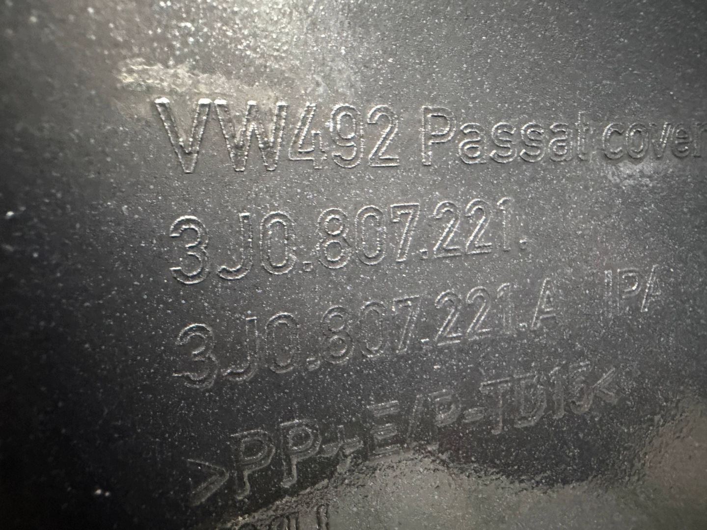 Vw Passat B9 3J stoßstange vorne vorne