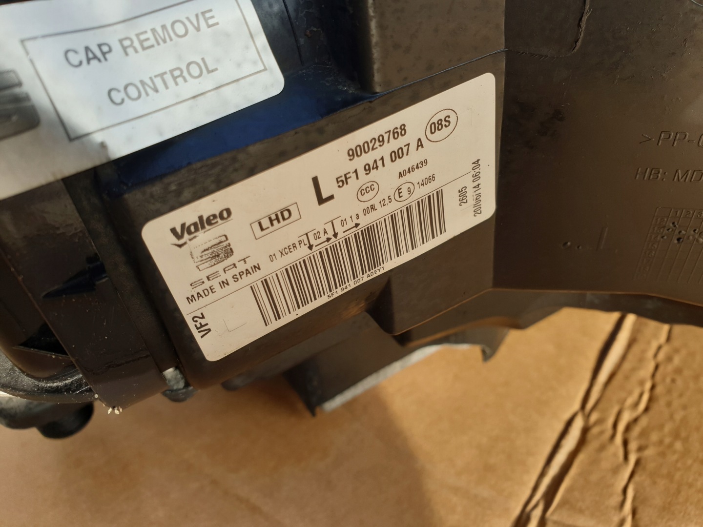 light front left support FULL LED SEAT LEON 3 III 5F 2013- 5F1941007A