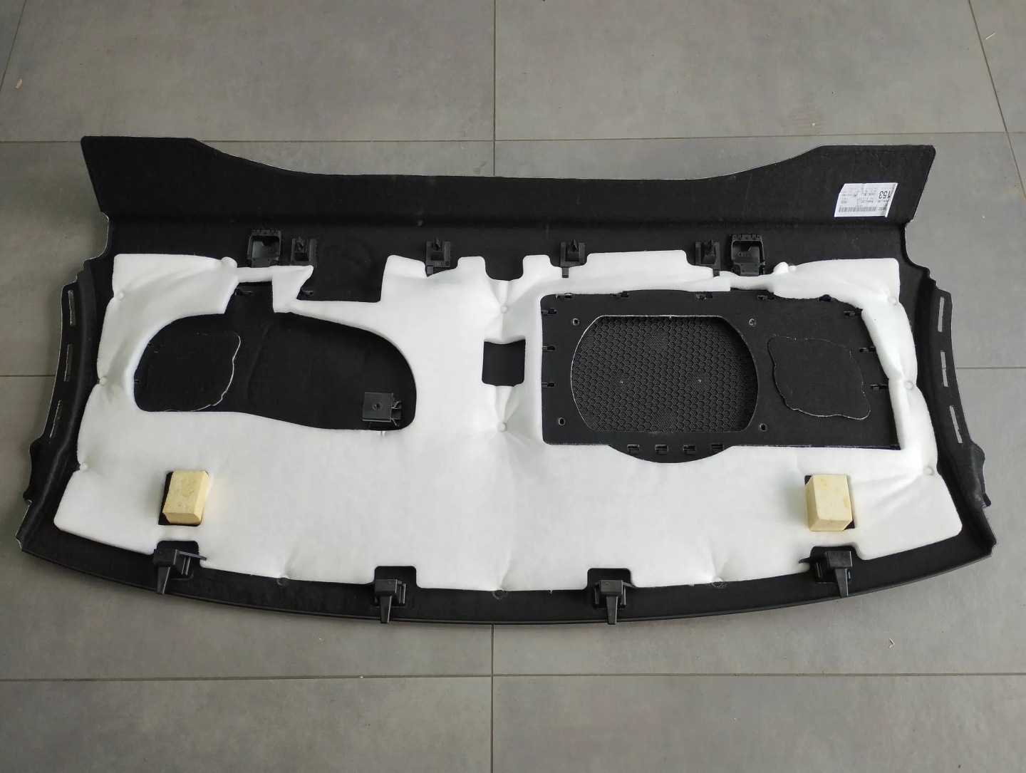 Audi A6 C7 4G sedan plato boot 4G5863411CL