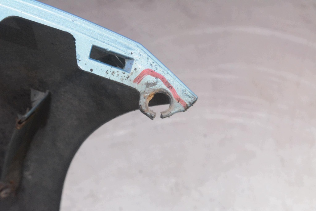 bumper front front blue FORD KA MK2 08-20