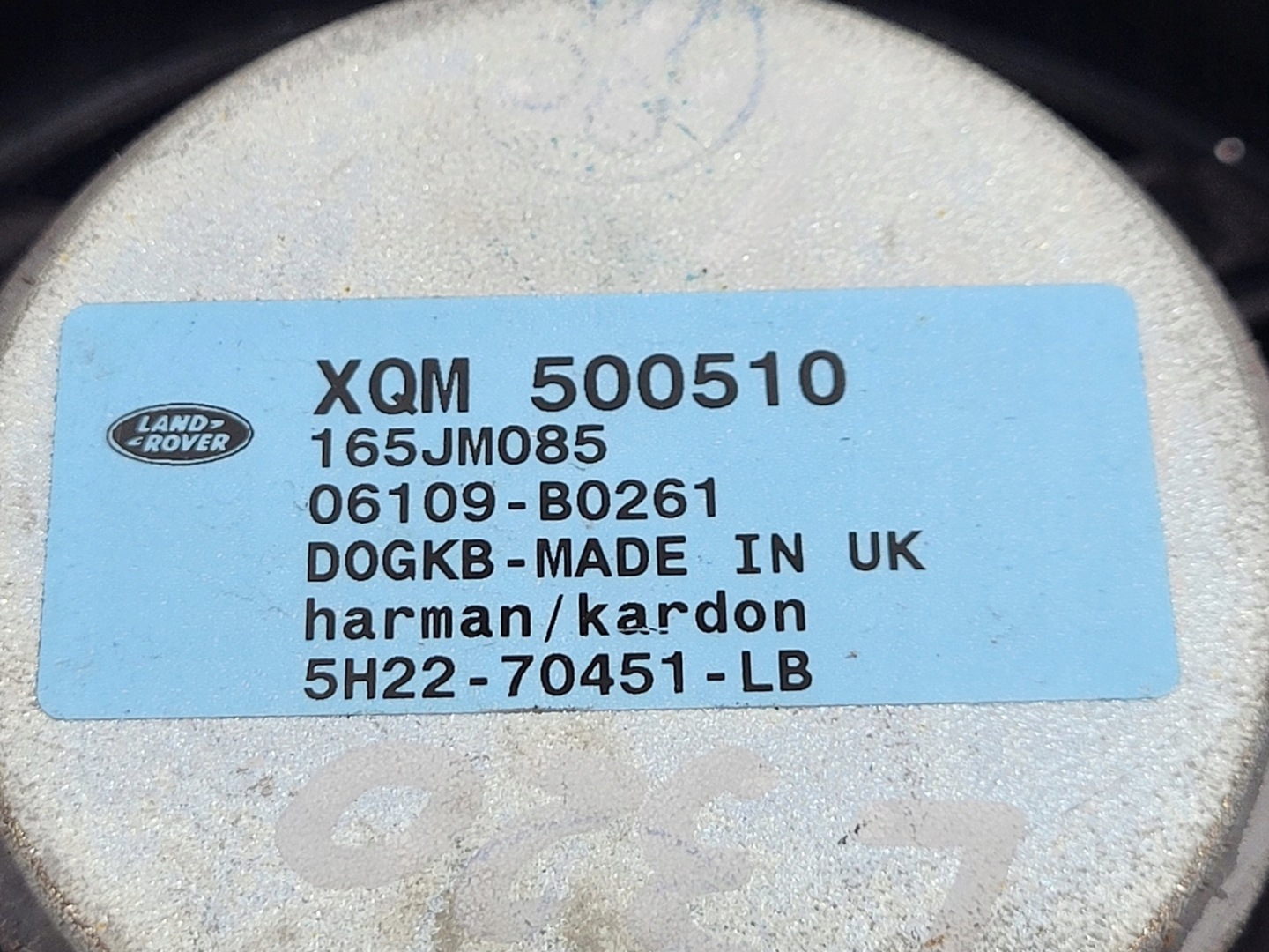 RANGE ROVER SPORT L320 reprák záď HARMAN KARDON
