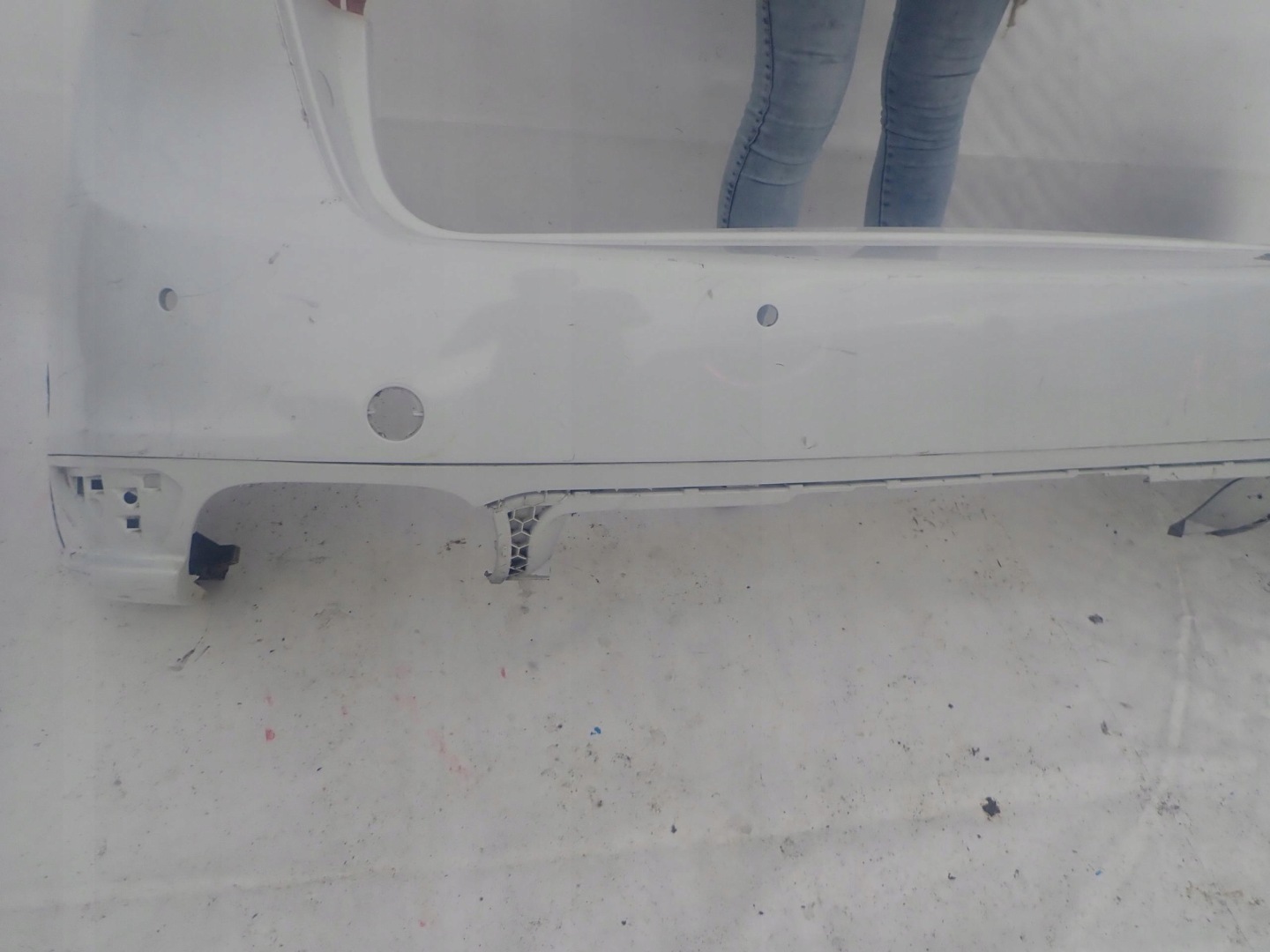 PORSCHE CAYENNE II GTS TURBO 10- bumper rear part PDC