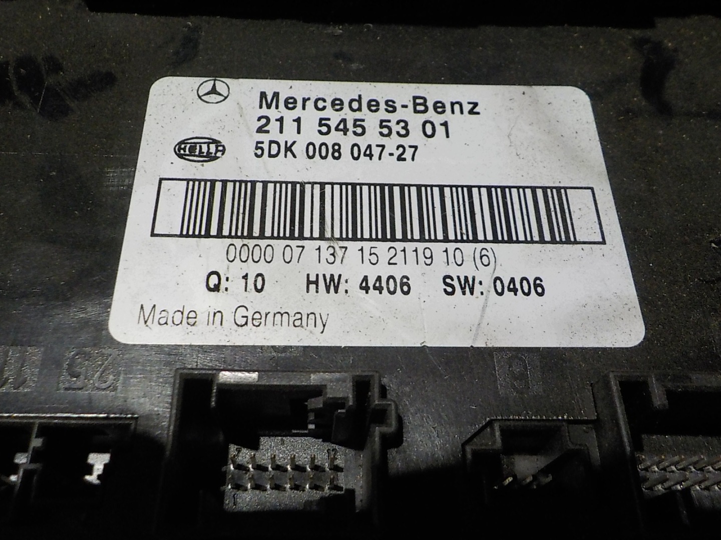 MERCEDES-BENZ CLC modul SAM 2115455301 HELLA