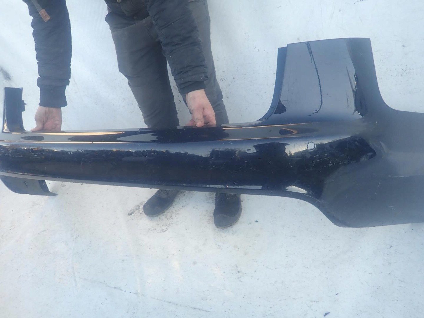 AUDI A6 RS6 C6 KOMBI 08-10 bumper rear part rear PDC