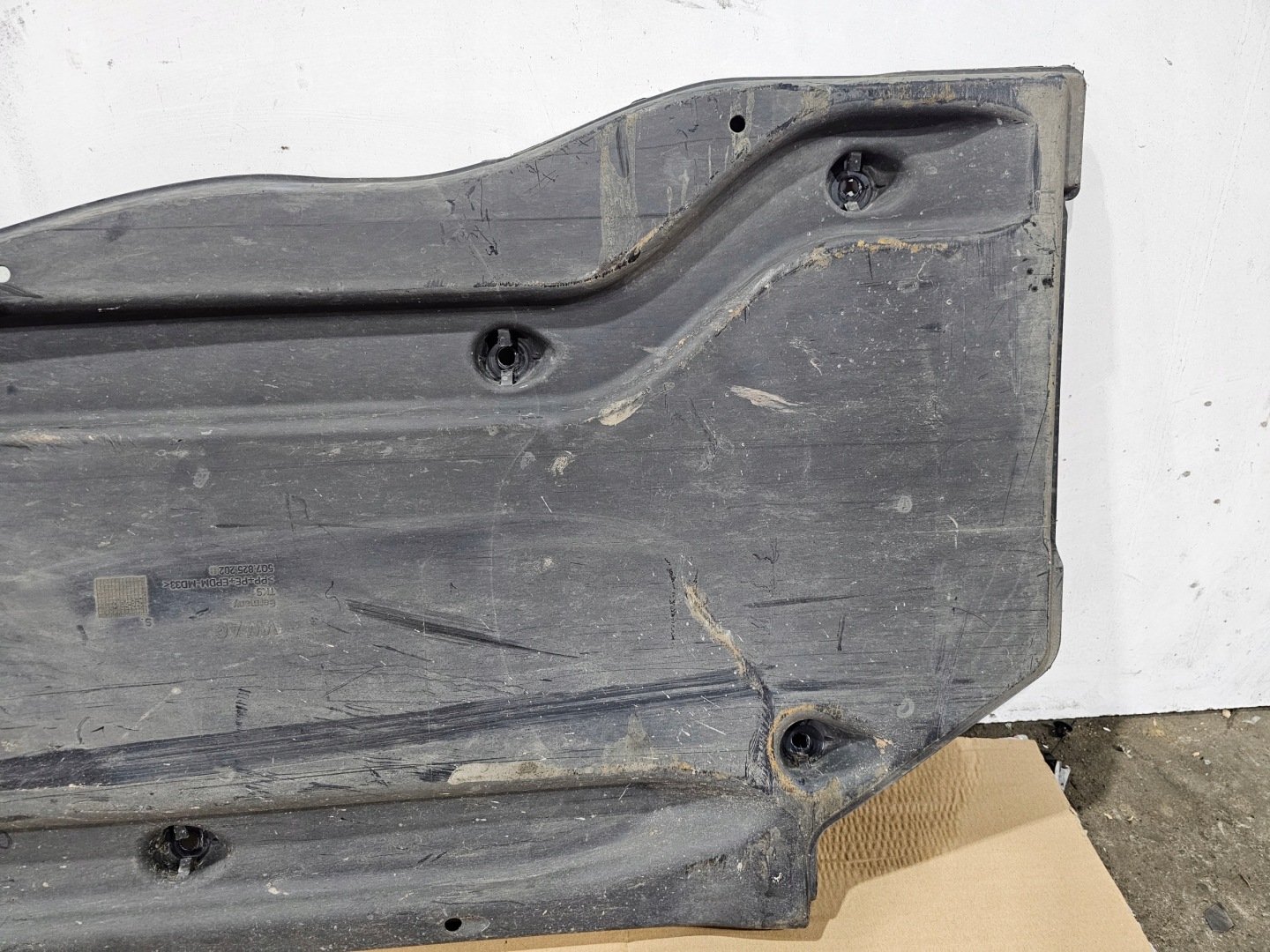 Blende Abdeckung abdeckung Unterfahrschutz rechts AUDI A3 8V CABRIO 5Q7825202B