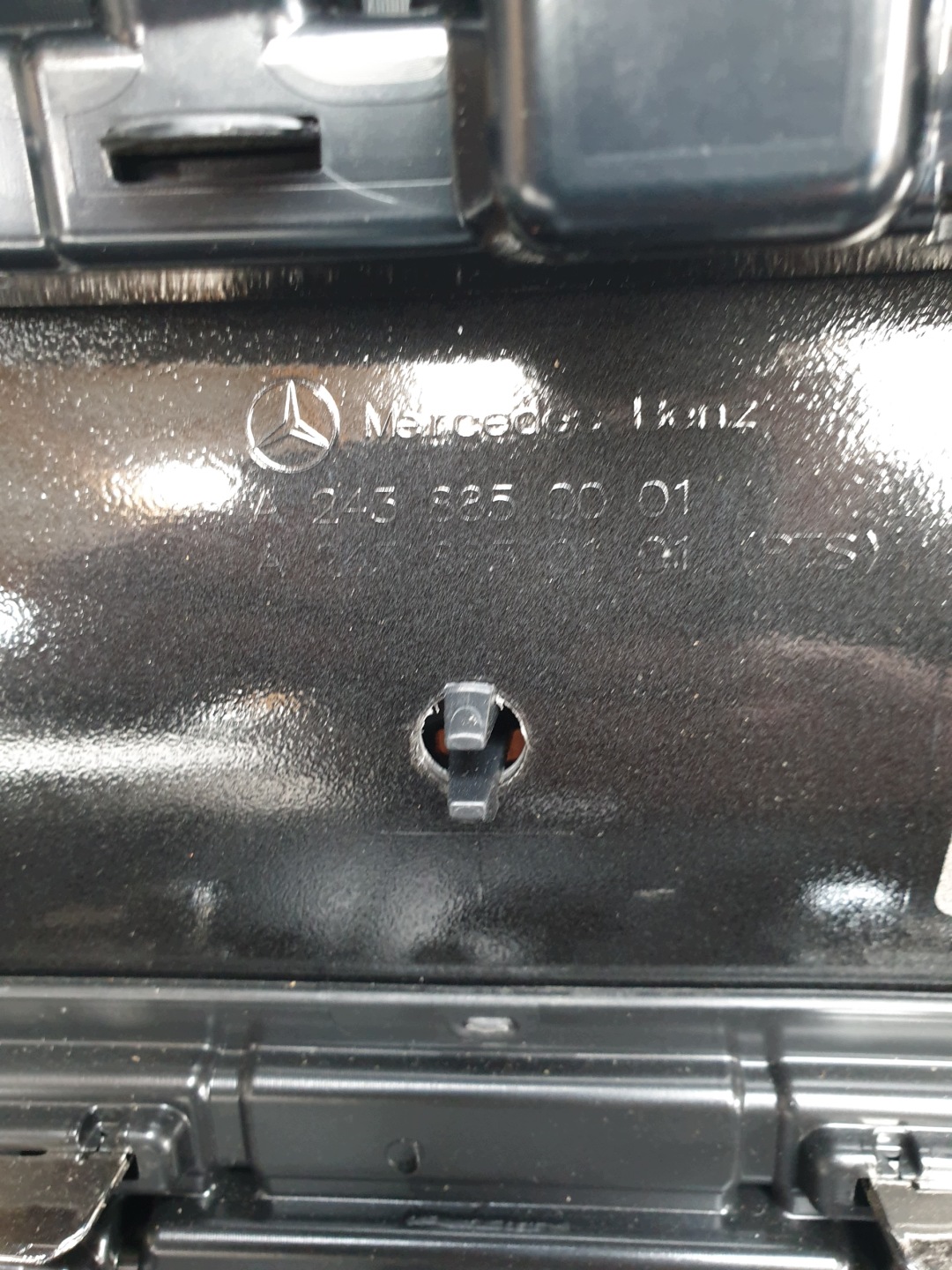 MERCEDES EQA W243 LIFT 23- bumper front front PDC A2438850001