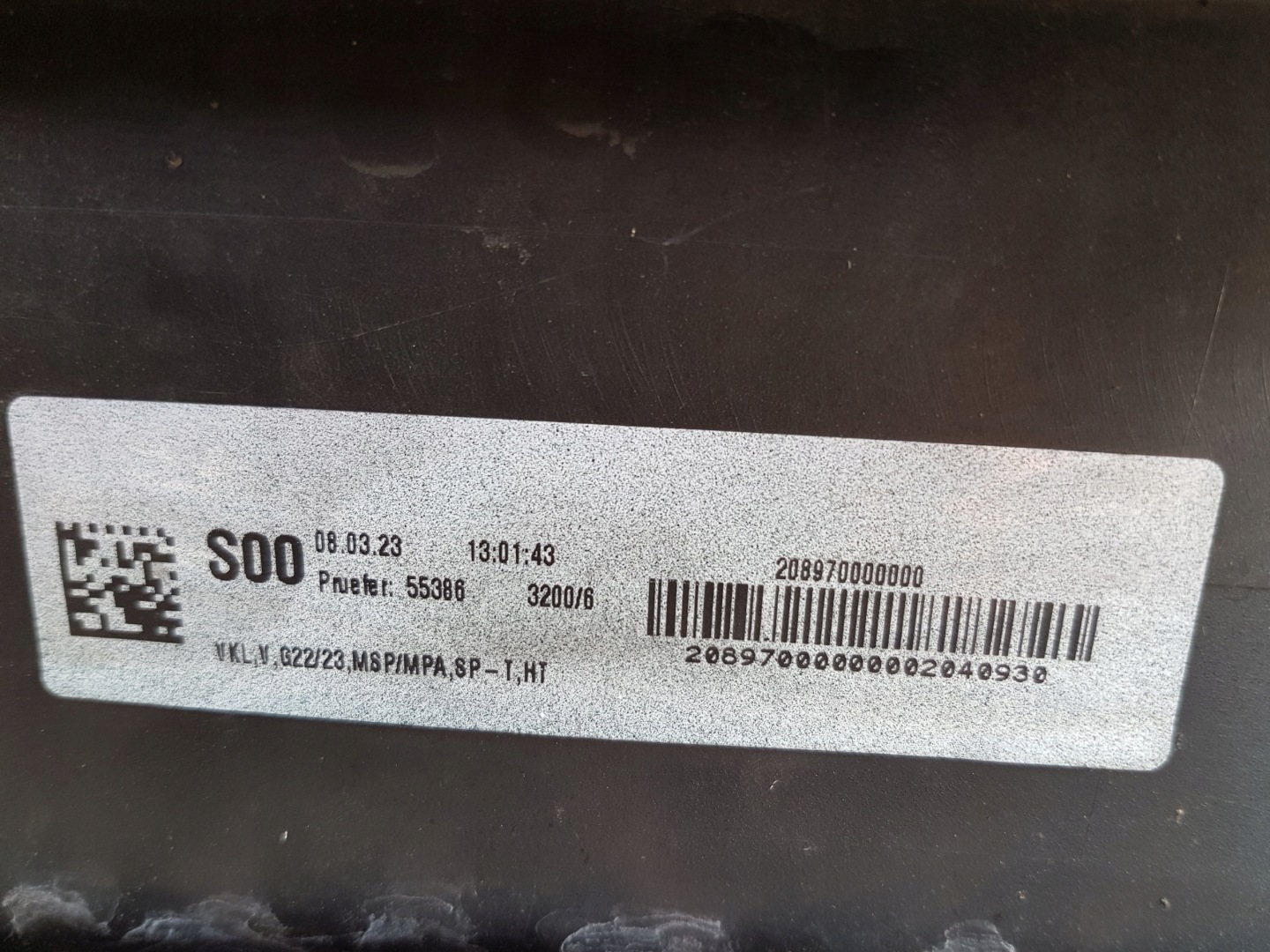 Paraurti anteriore BMW G22 G23 m-packet