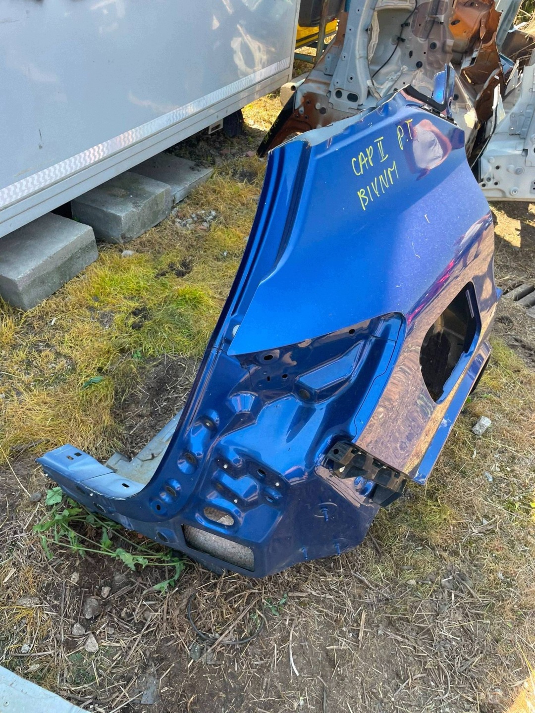 quarter fender side bodywork rear part right Renault Captur II BIXNK
