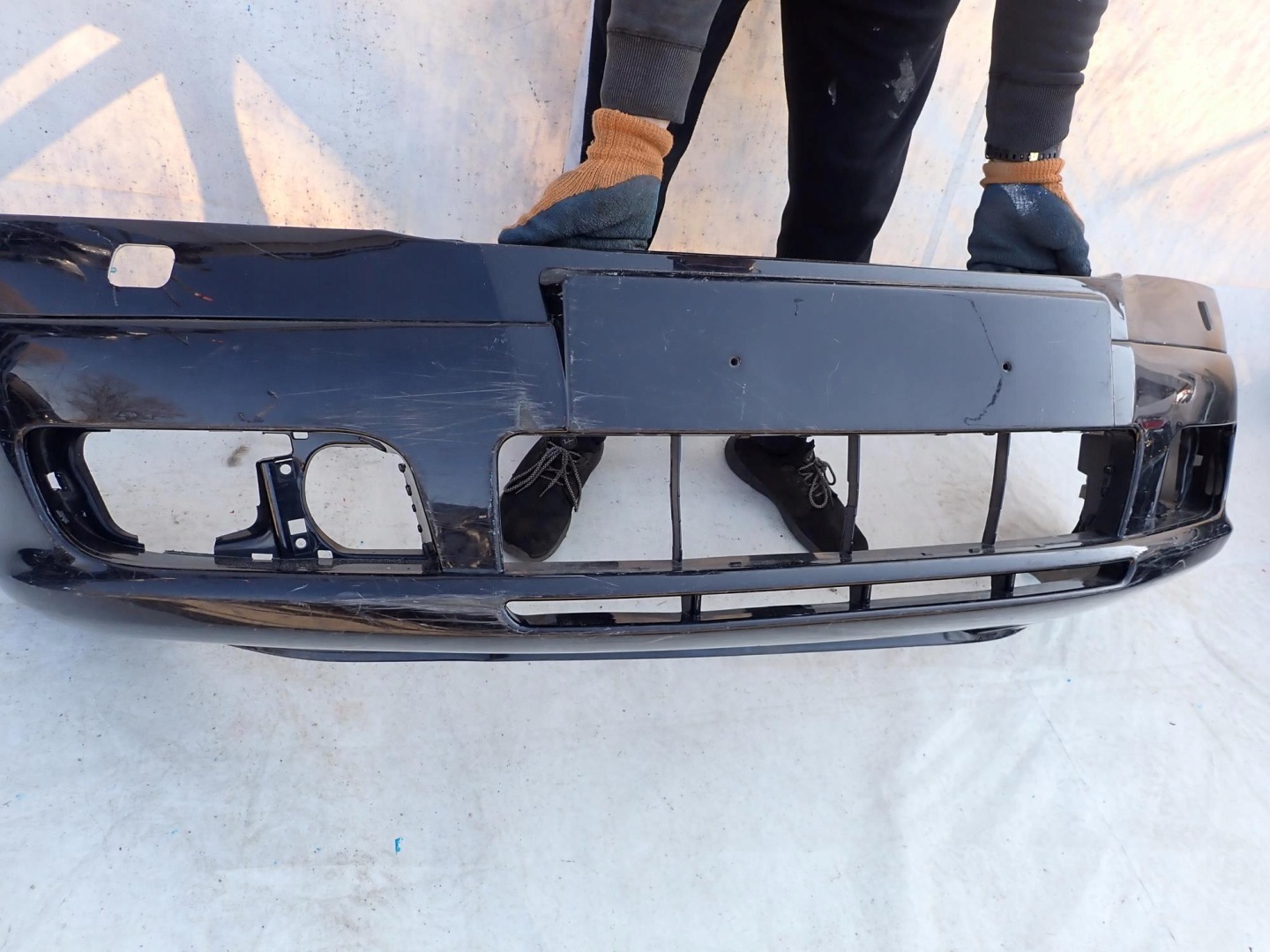 SKODA OCTAVIA II TUNING 04-08 bumper front washer