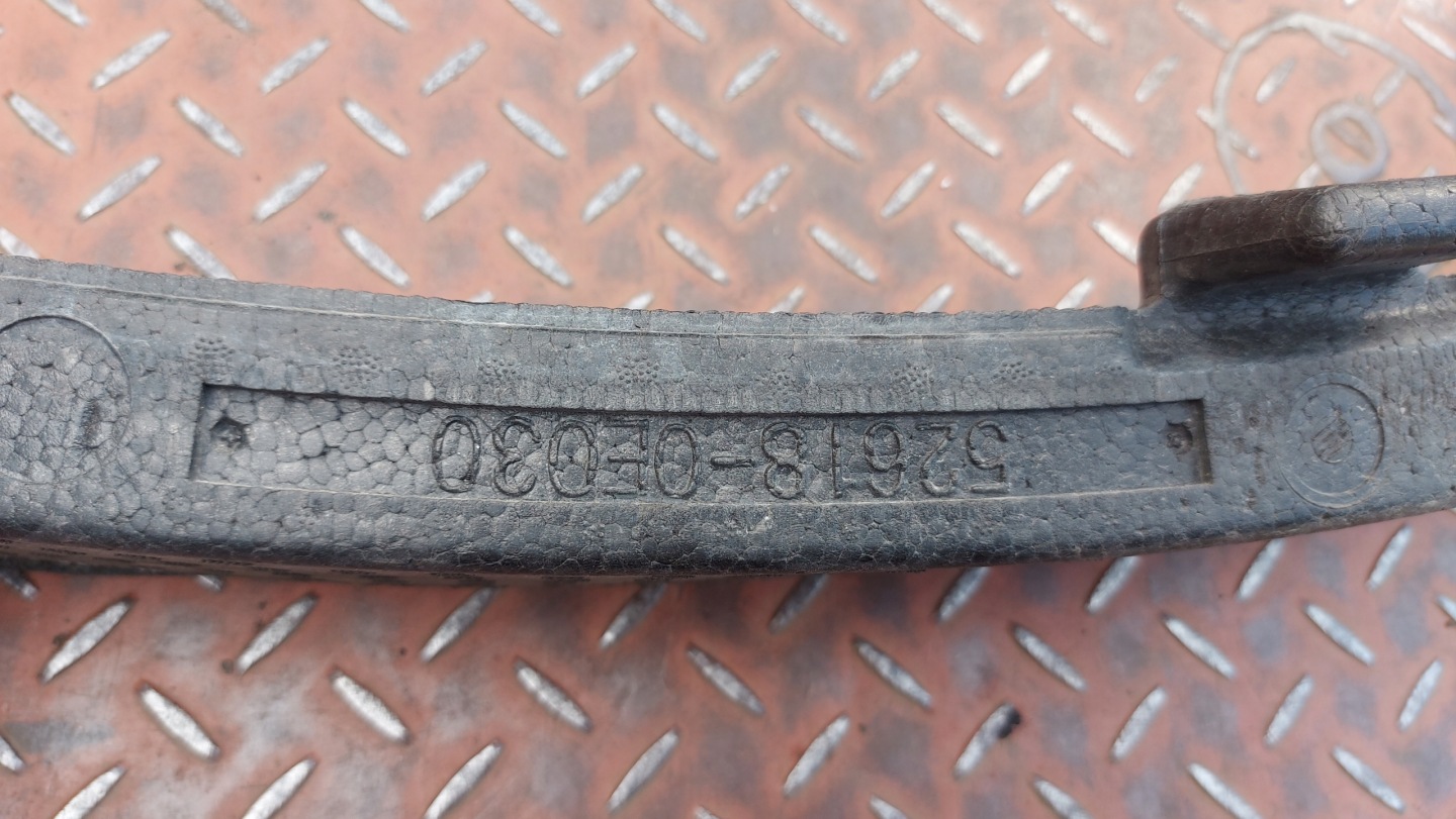 ABSORBER polystirene of a bumper front front TOYOTA HIGHLANDER IV 20
