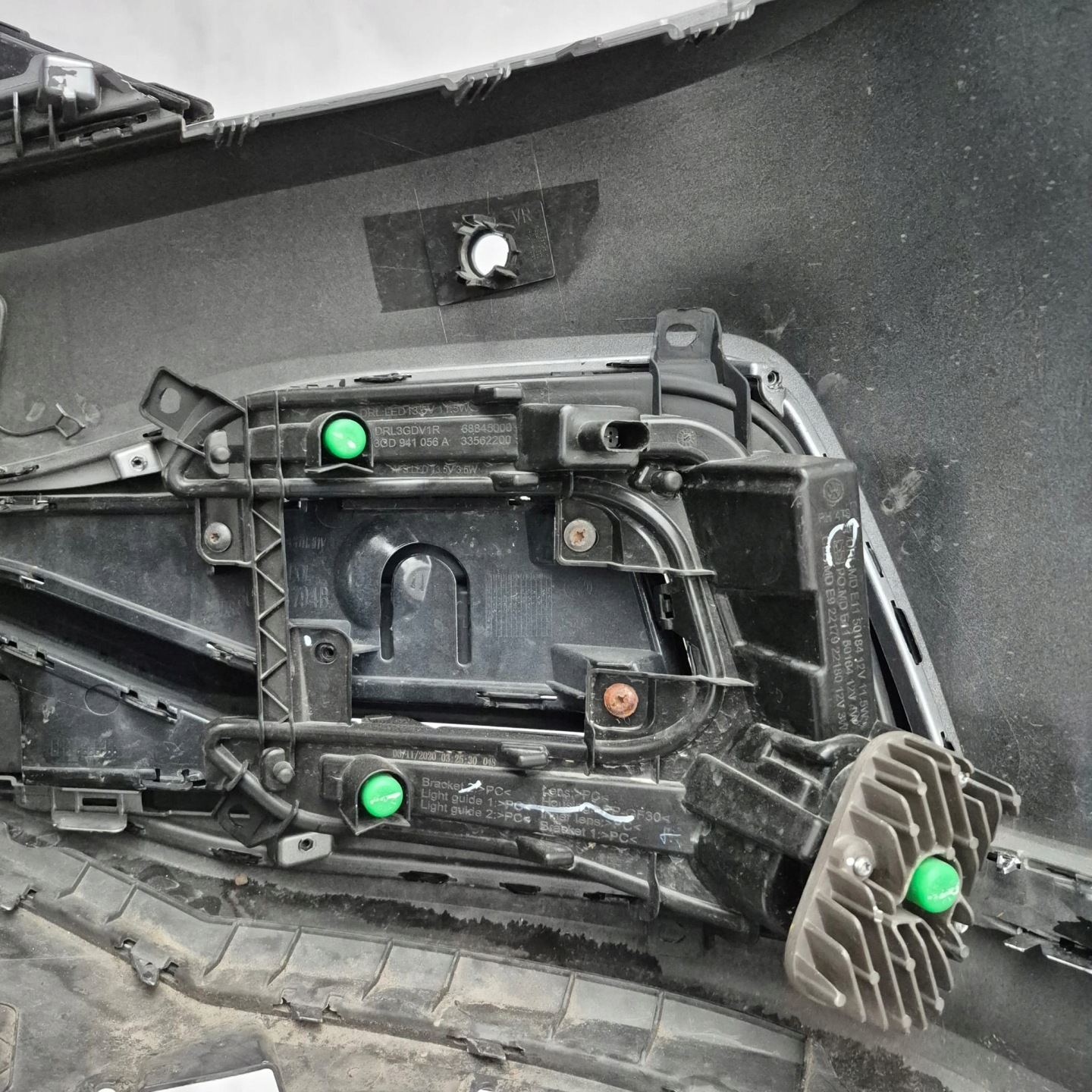 VW PASSAT B8 LIFT GTE 19- bumper front front 6XPDC 3G0807221G