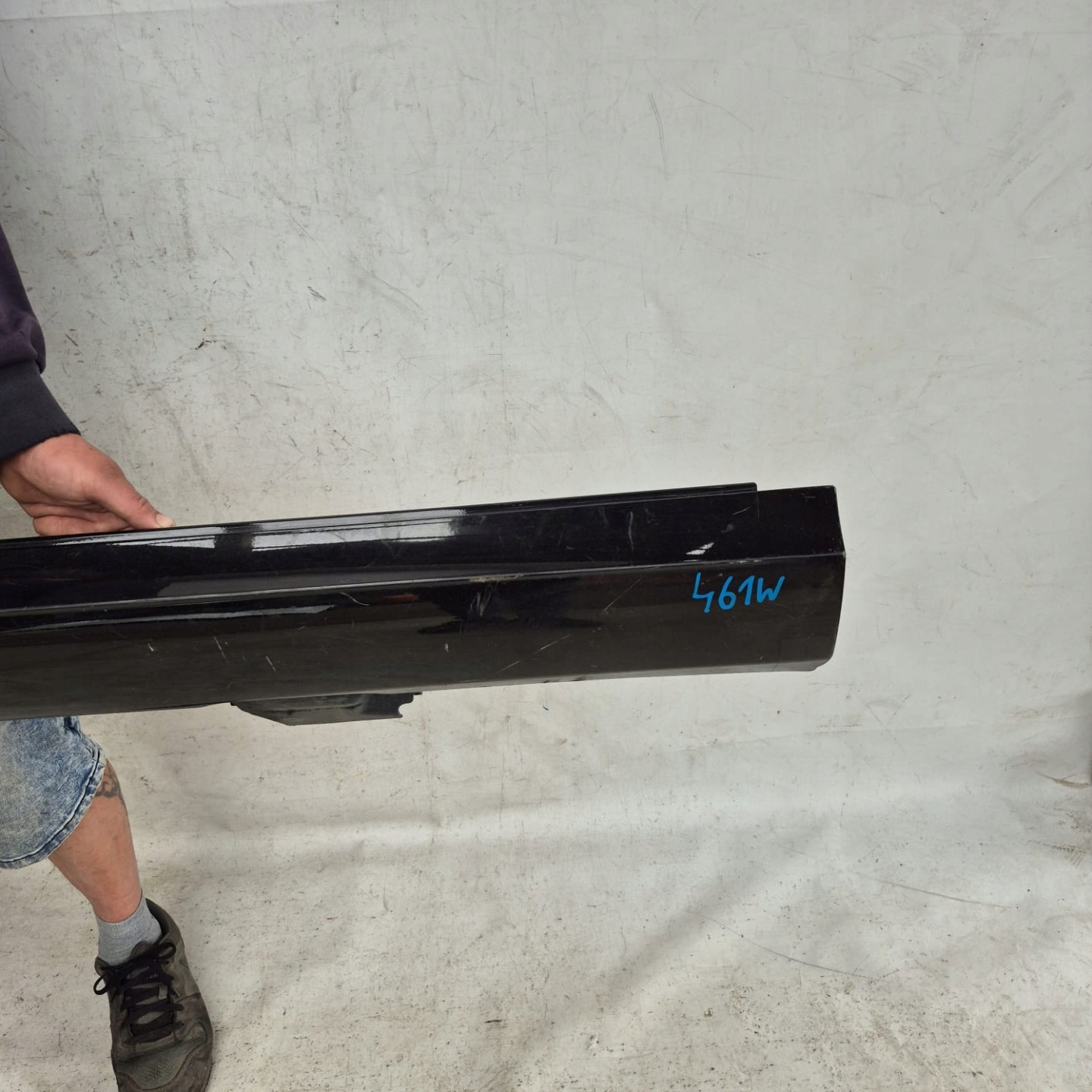 MERCEDES E-KLASA W213 AMG 16-23 threshold left moulding threshold left