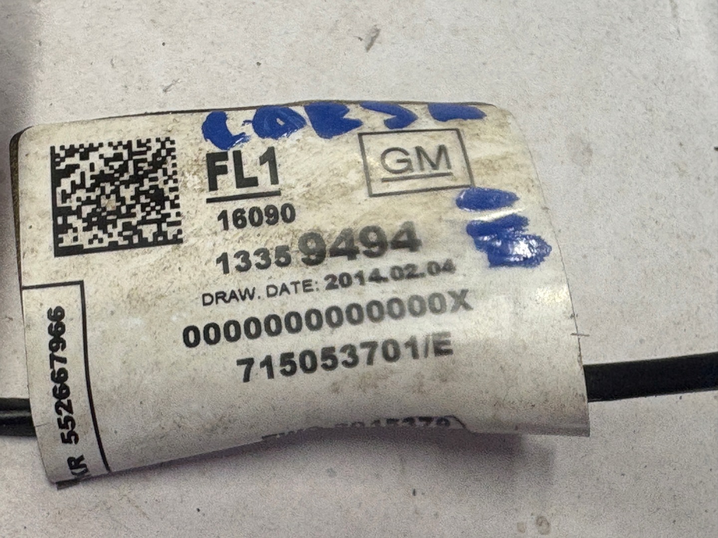 OPEL CORSA E bundle sensors PDC 13359494 13417949