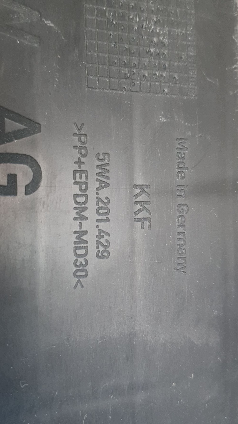 Audi A3 8Y Blende Abdeckung Unterfahrschutz 5WA201429