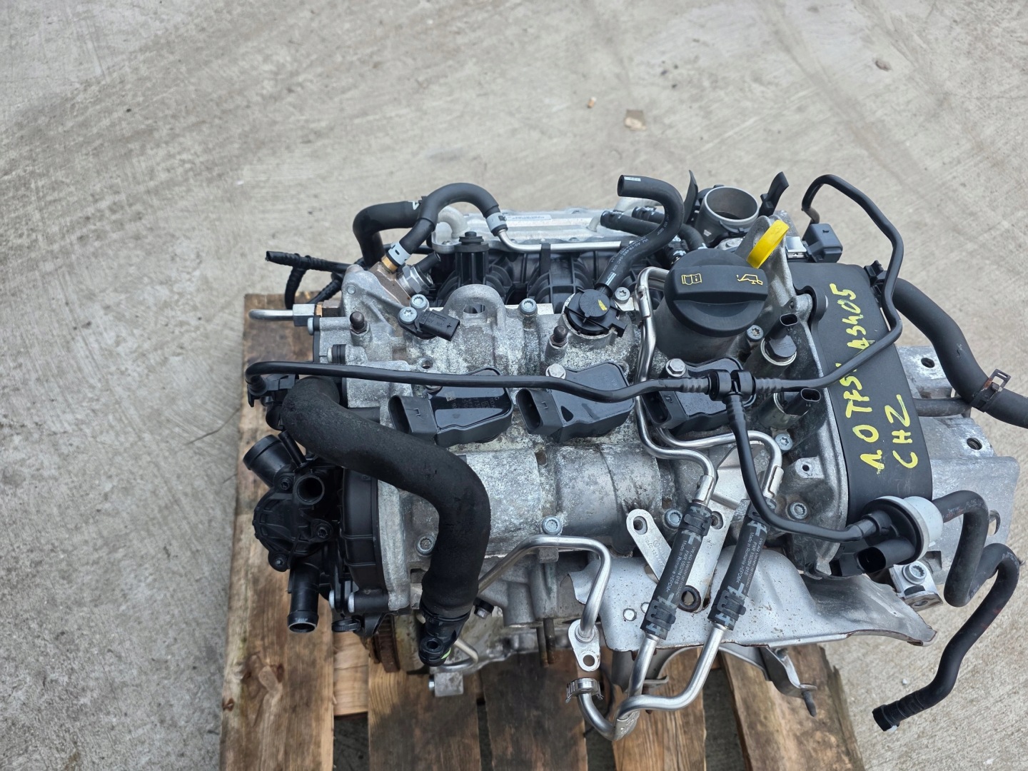 engine complete AUDI VW SEAT SKODA 1.0 TFSI CHZ 73405 KM original !!!