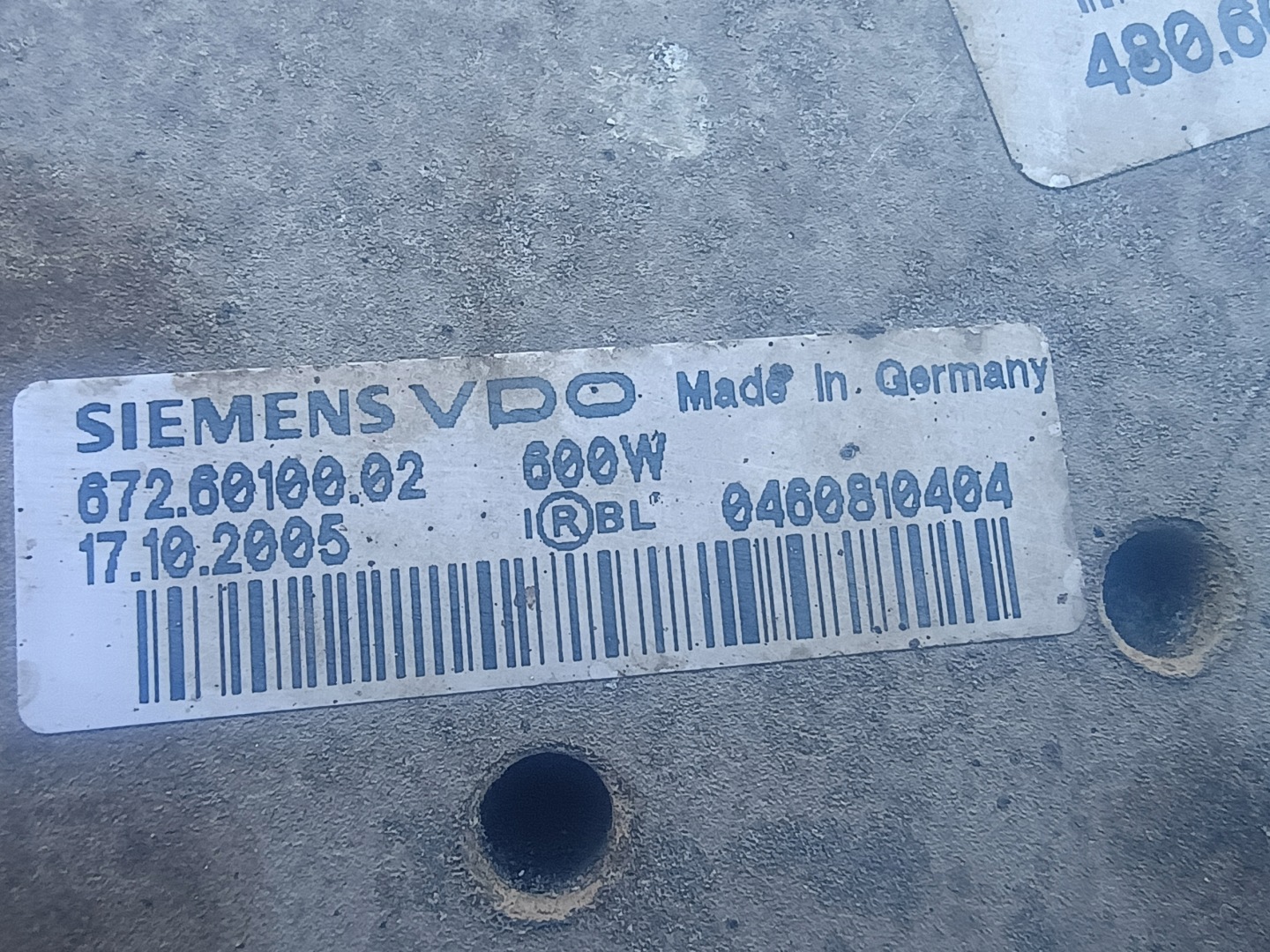 ventilátor chladiče A1645000193 MERCEDES