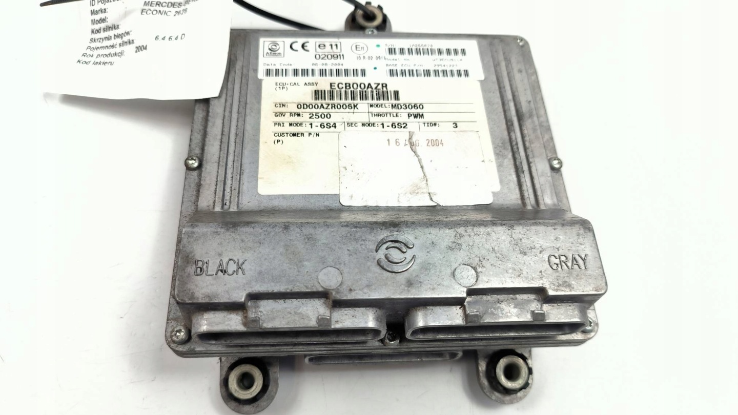 Bedienteil Getriebe MD3060 MERCDES-BENZ ECONIC 2628