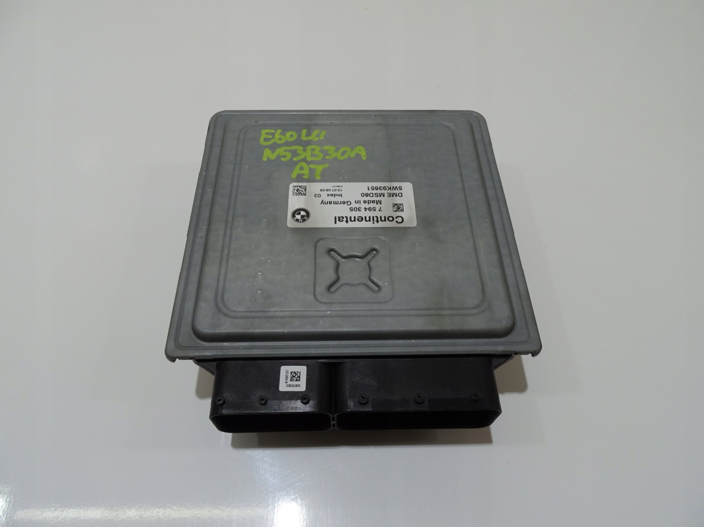 computer control unit of the engine BMW E60 E61 N53 7594305 (4642967)